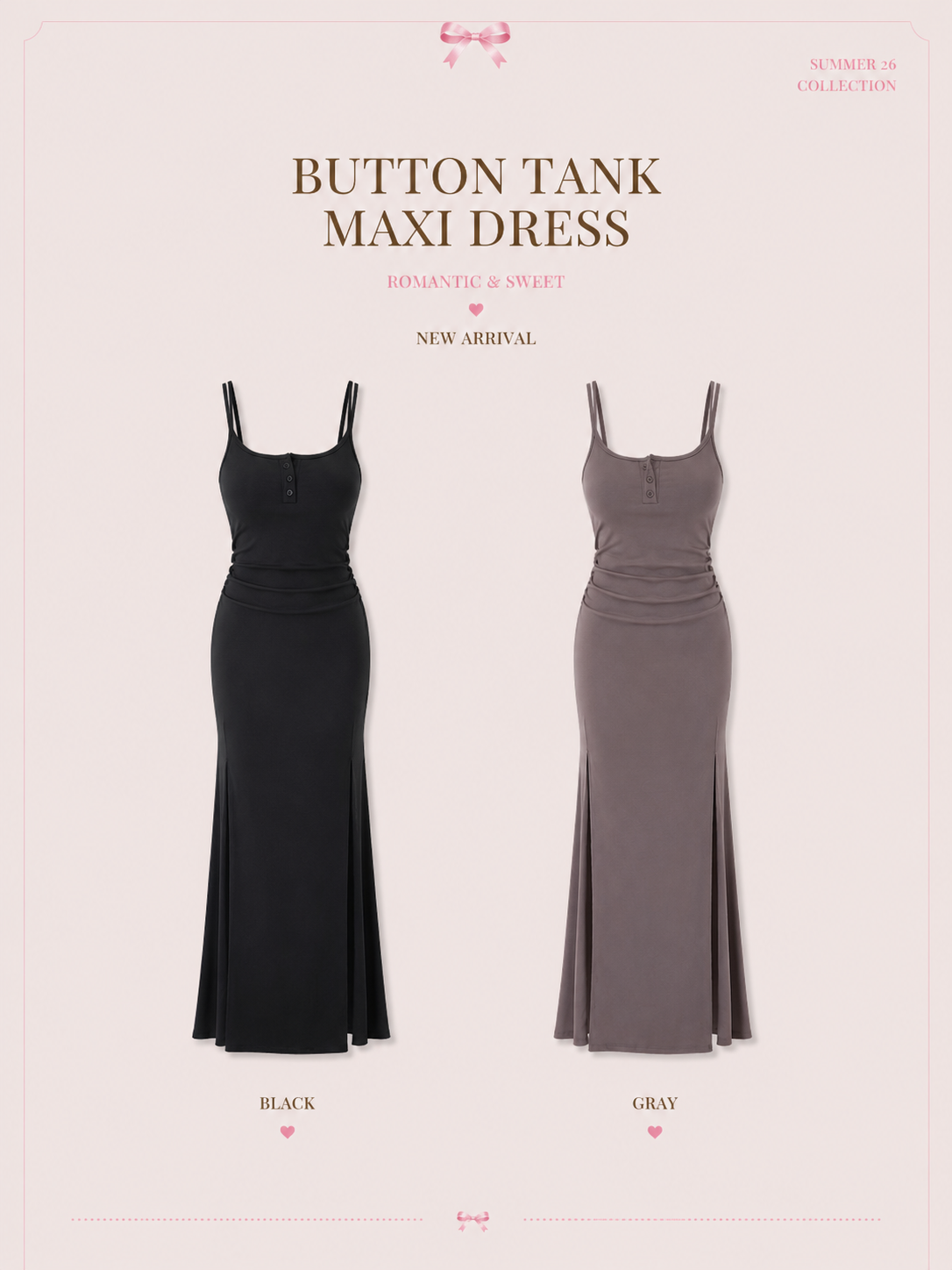 Button Muse Maxi Dress