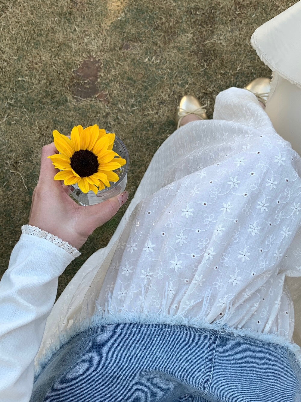Lily Denim Mix Skirt
