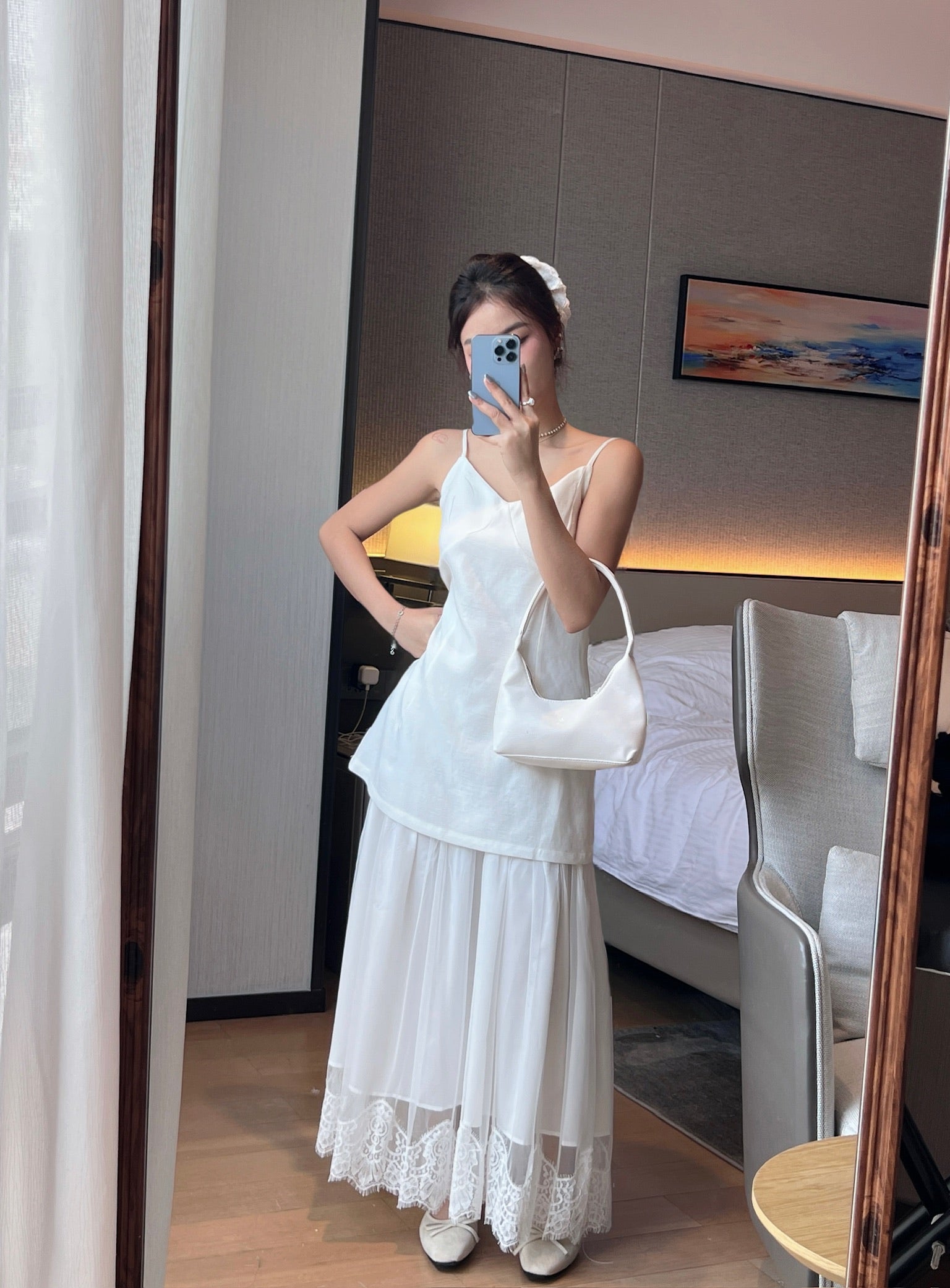 Swan Lace Dress