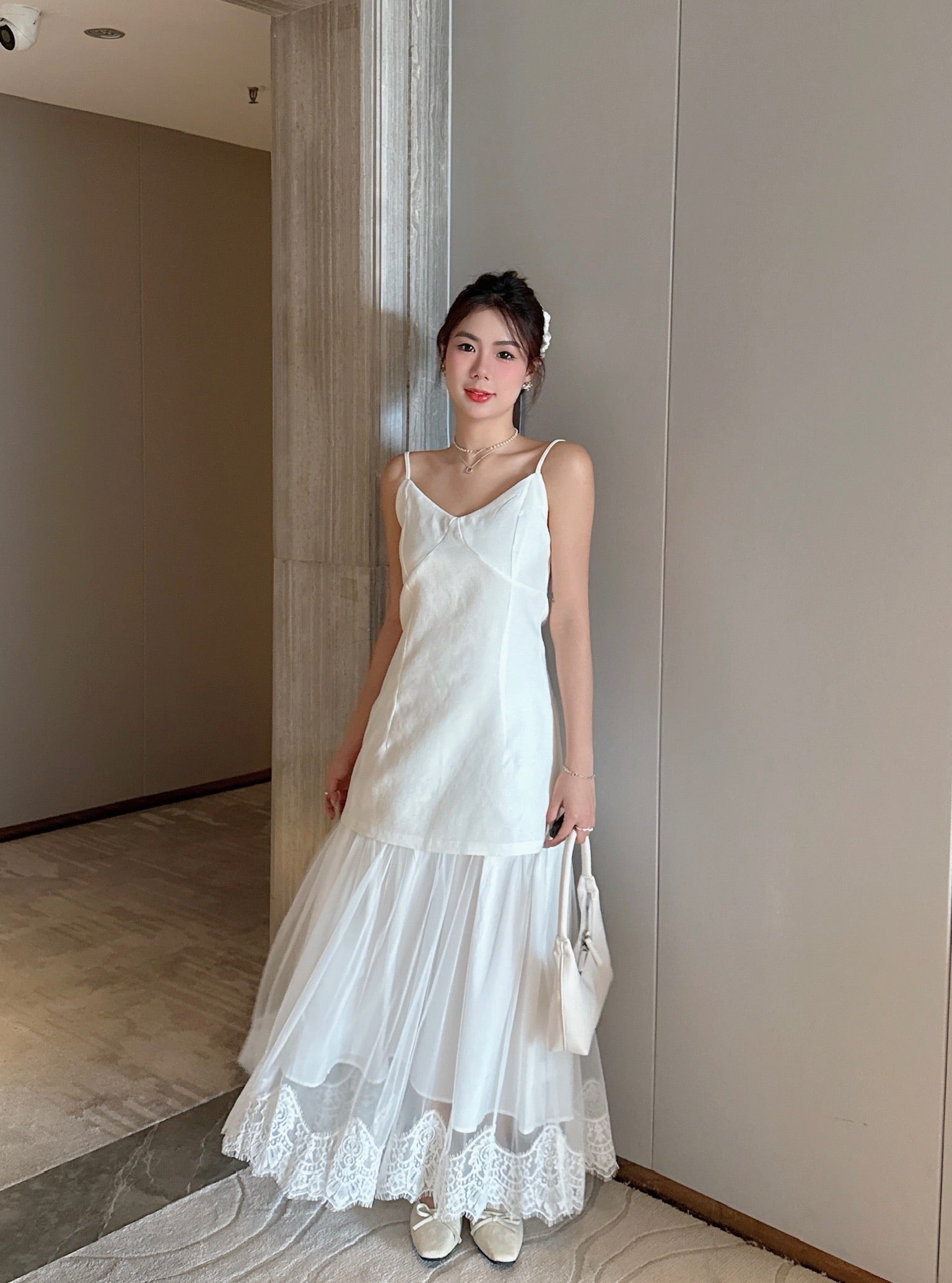Swan Lace Dress