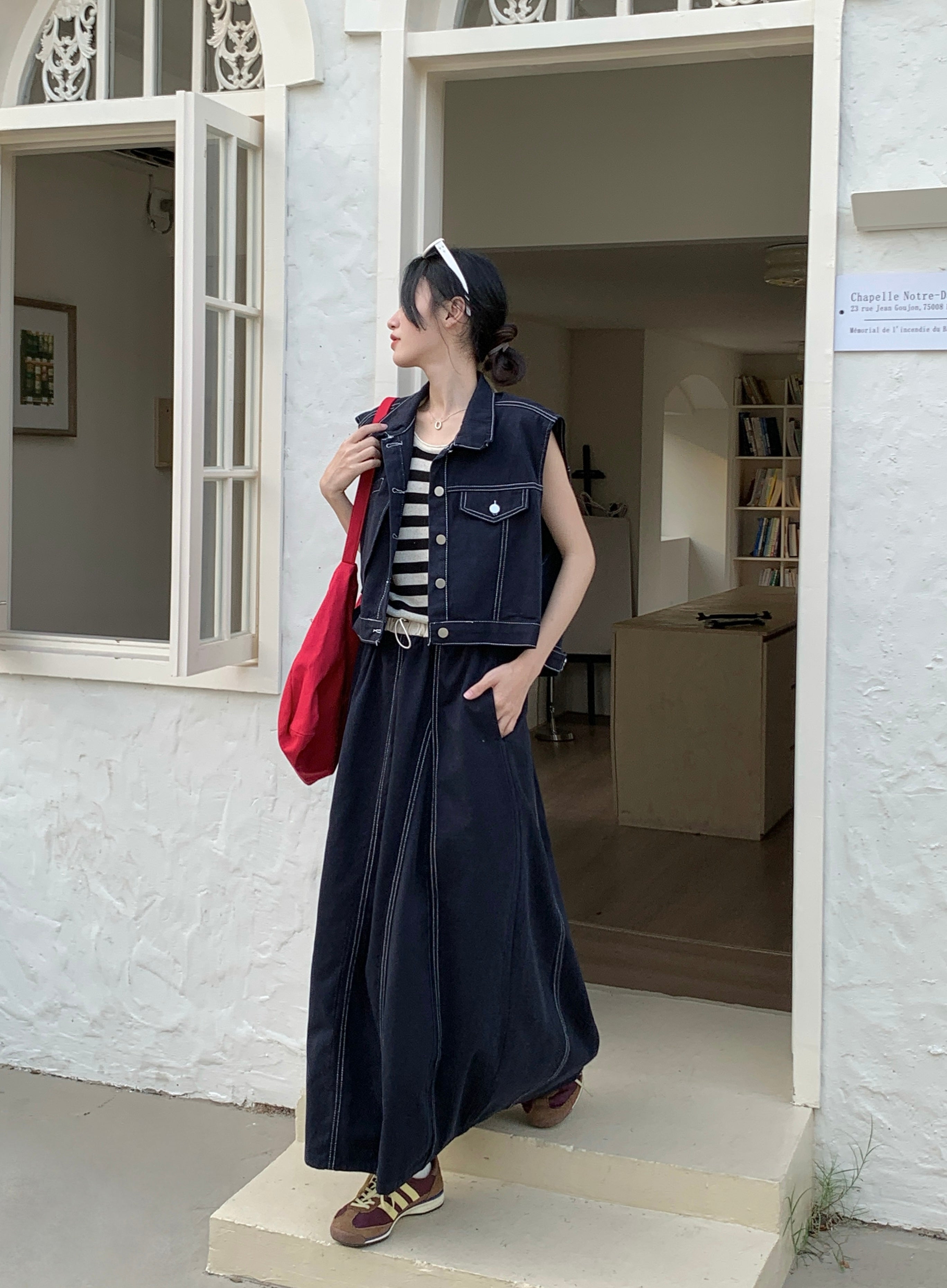 Norah Denim Skirt