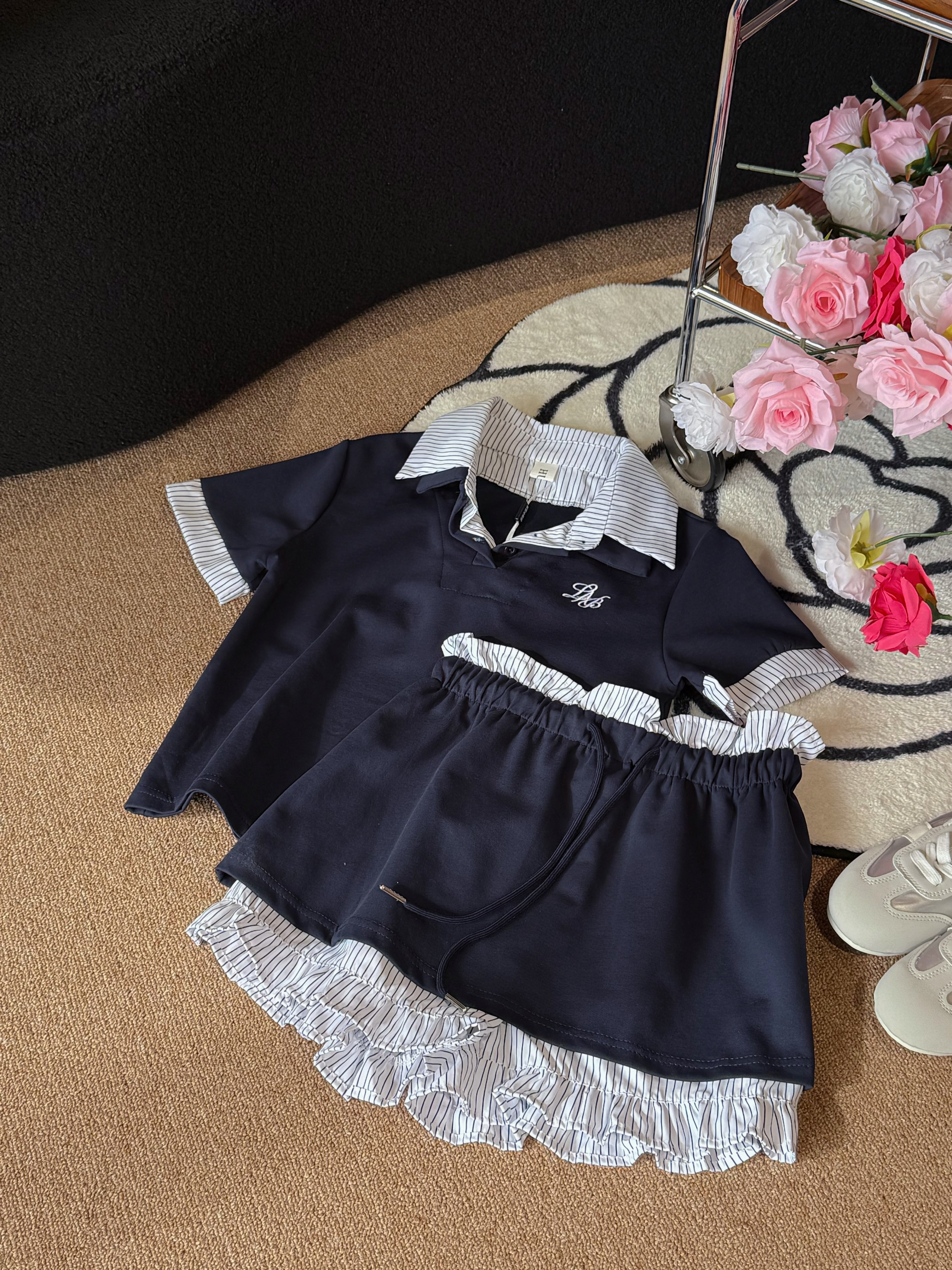 Varsity Ruffle Set