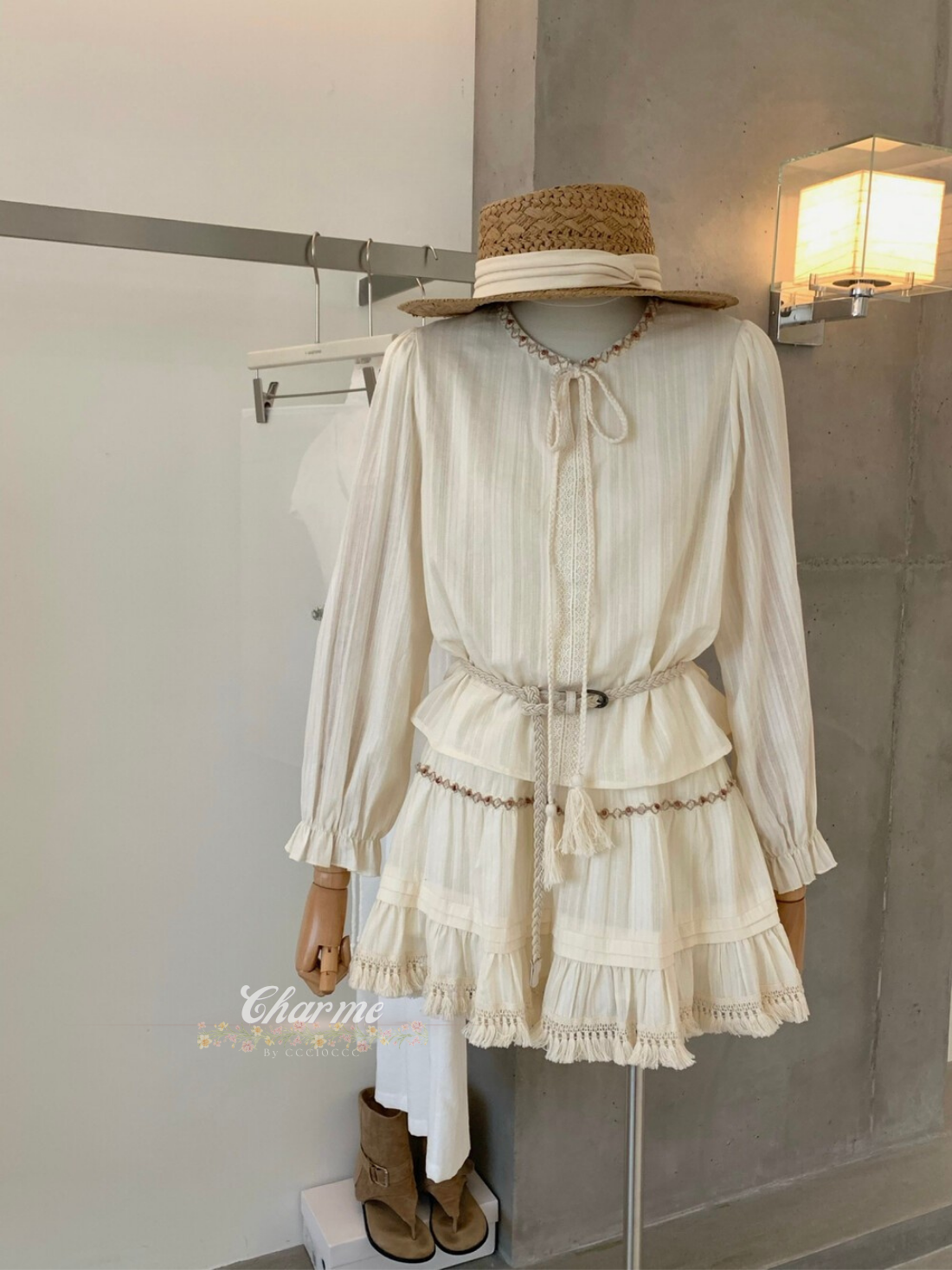 Sylvie Set (3in1) Vest+Shirt+Skirt