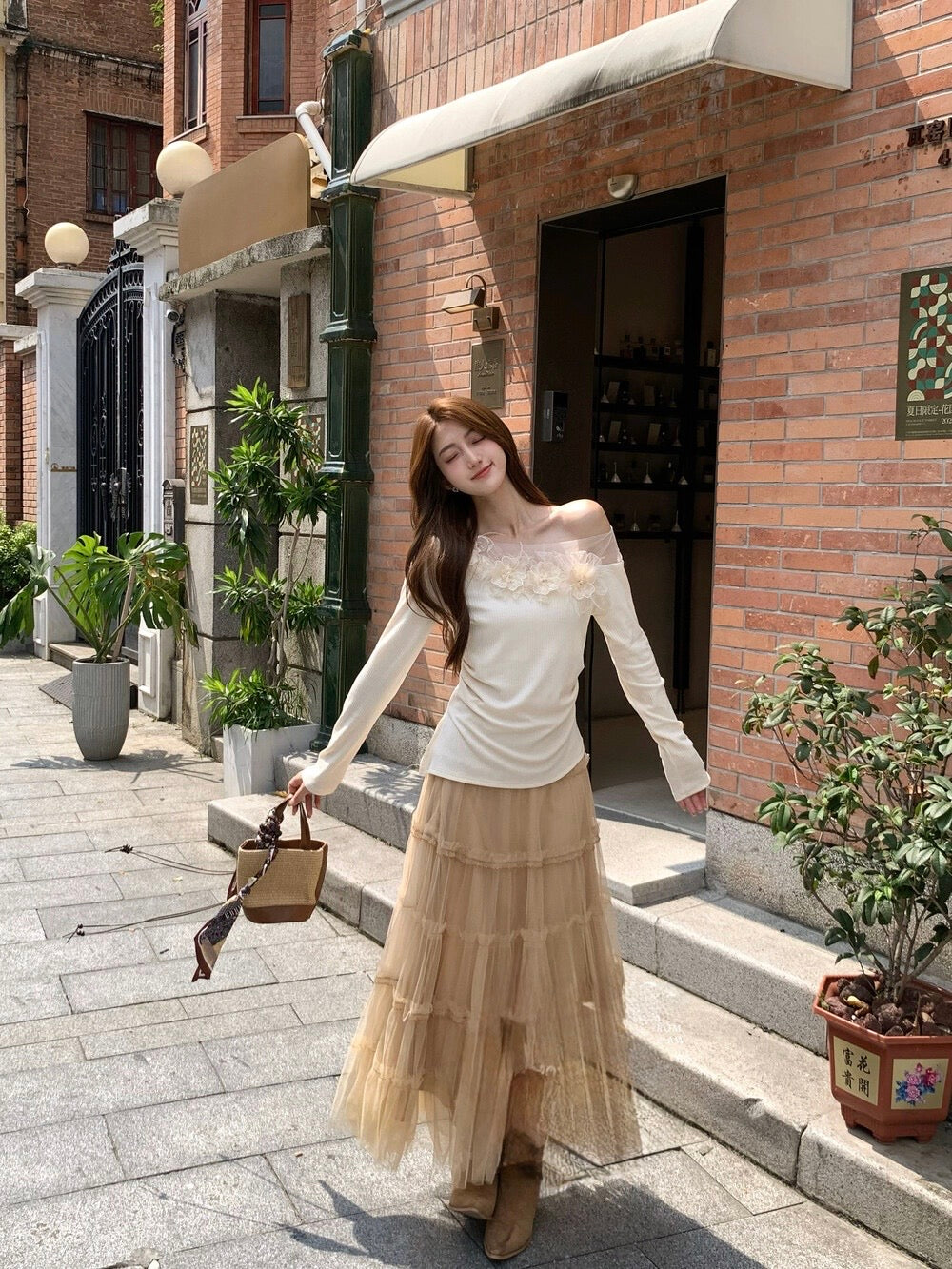 Shlower Knitted Top