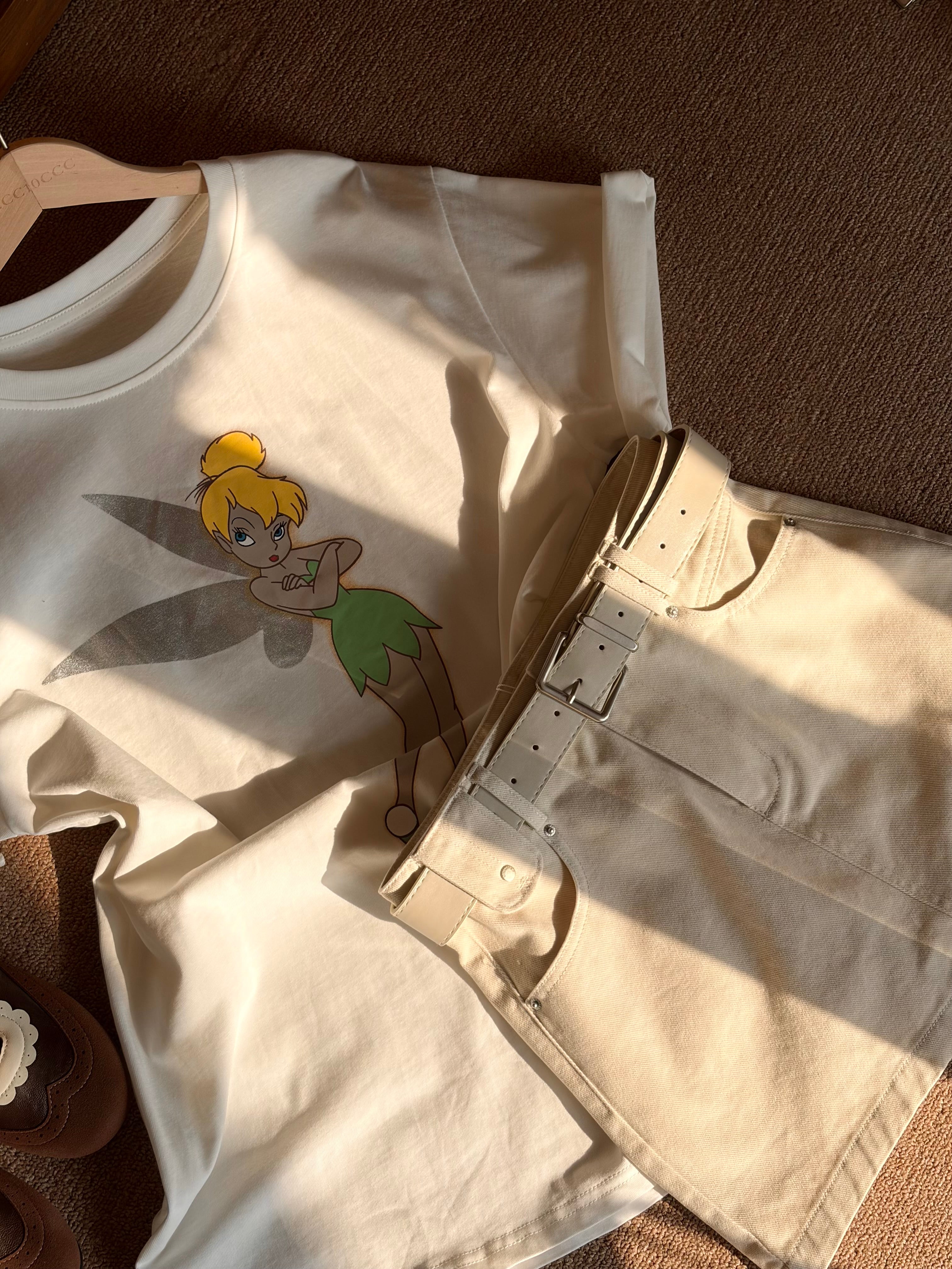 FAIRY GRAPHIC OVERSIZED TEE