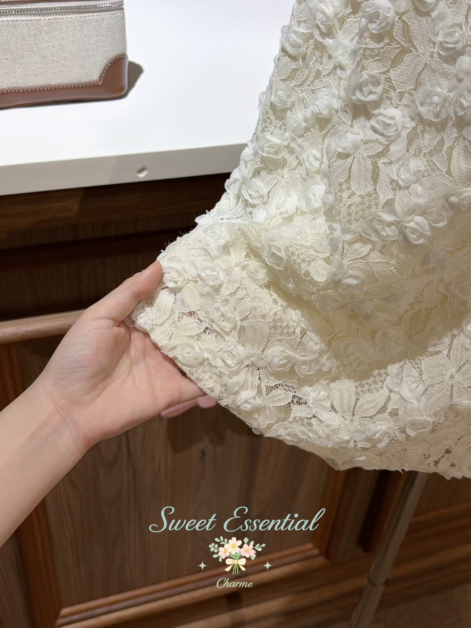Rosette Lace Set 3in1