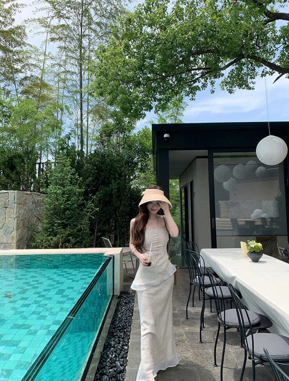 Yamy Set (Top+Skirt) 亚麻滴!
