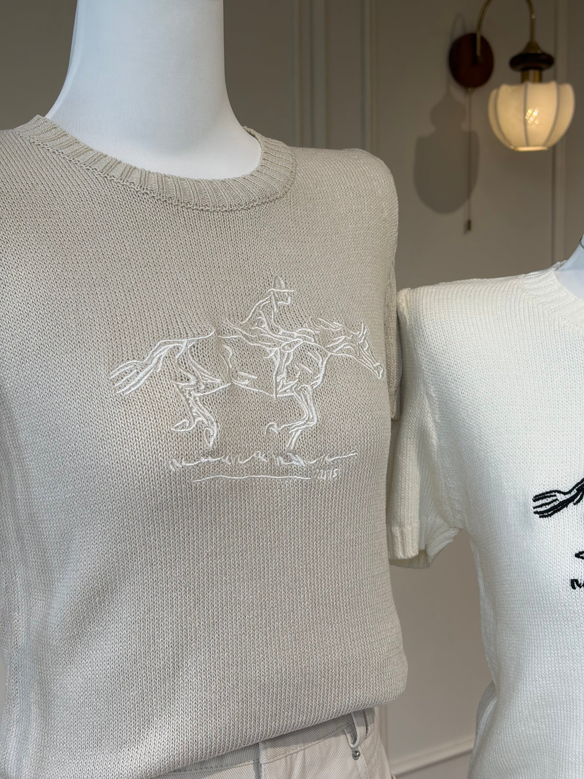 Camille Equestrian Knit Top