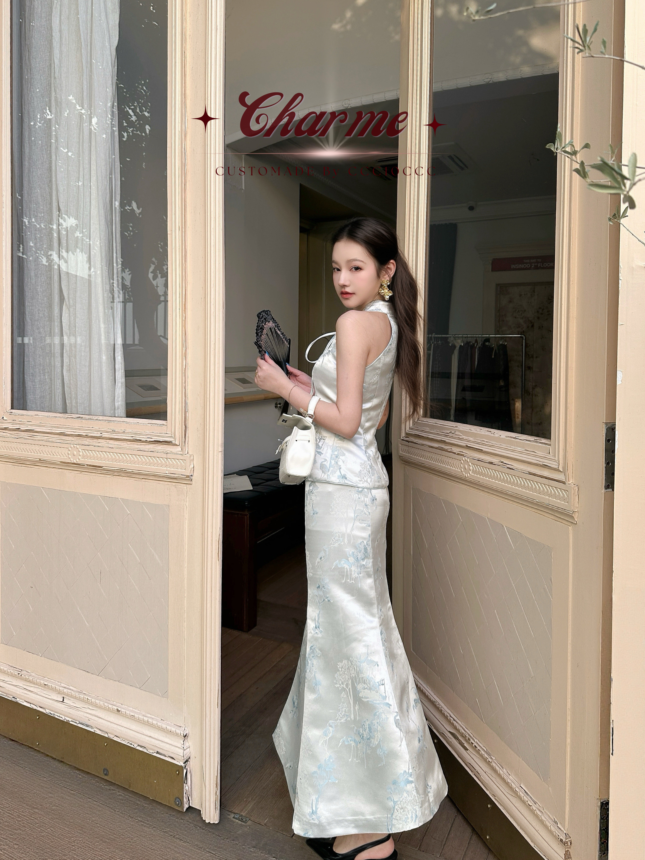 Jade Qipao 玉鹿吟 · 女套装