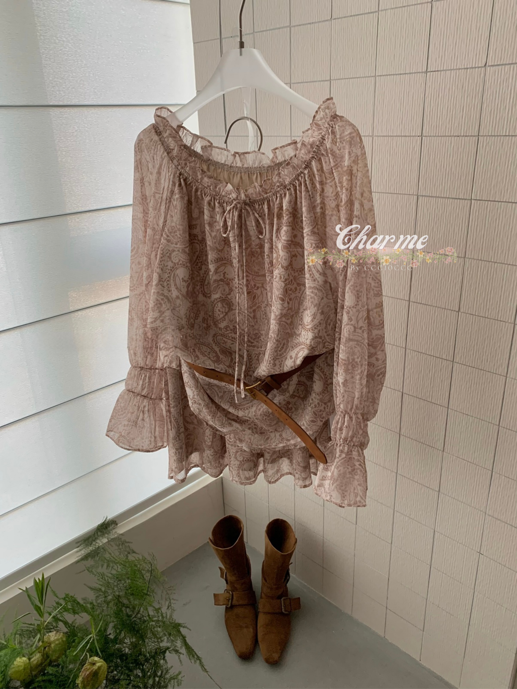 Celia Set with belt