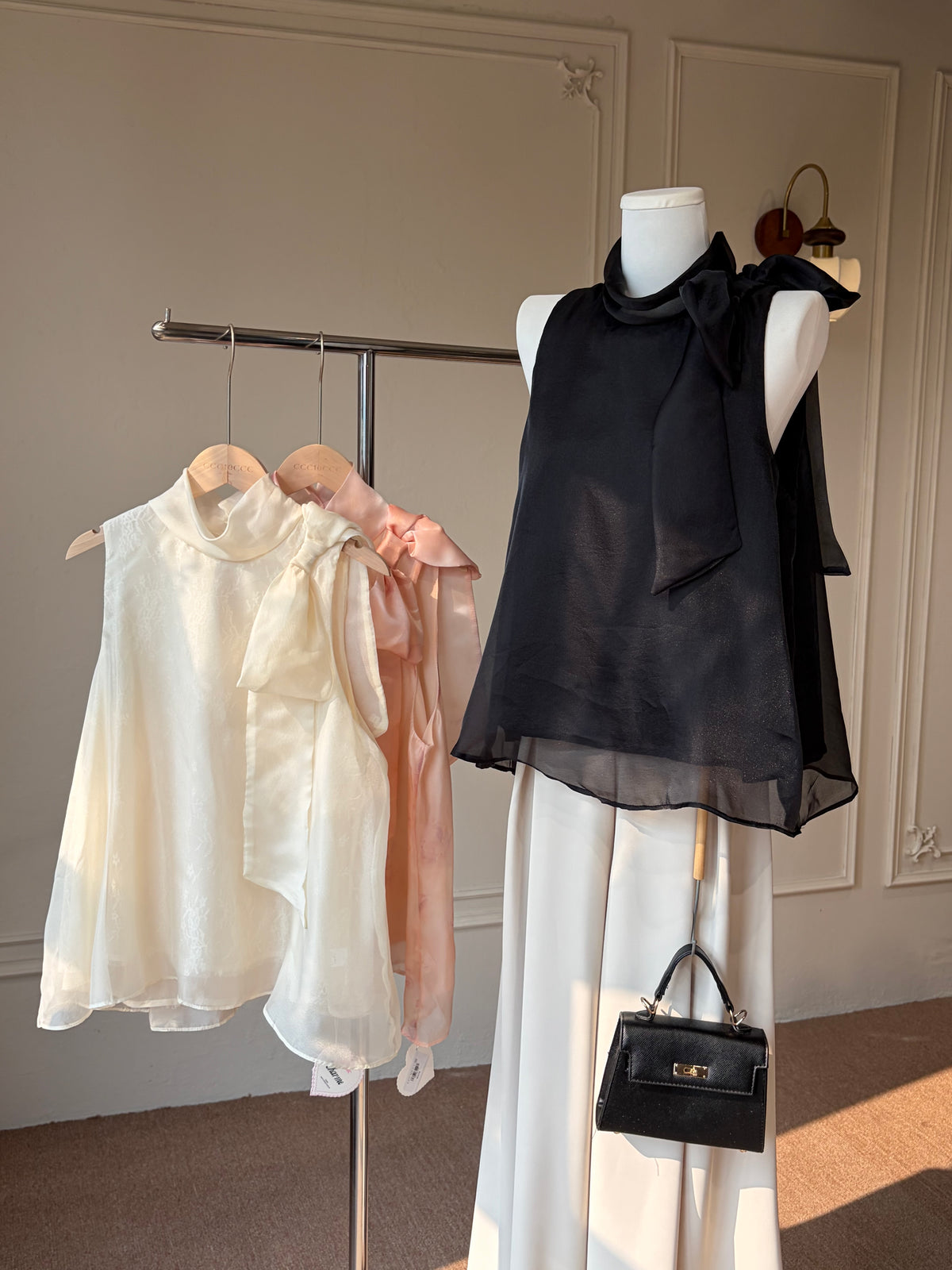 Camille Bow Blouse