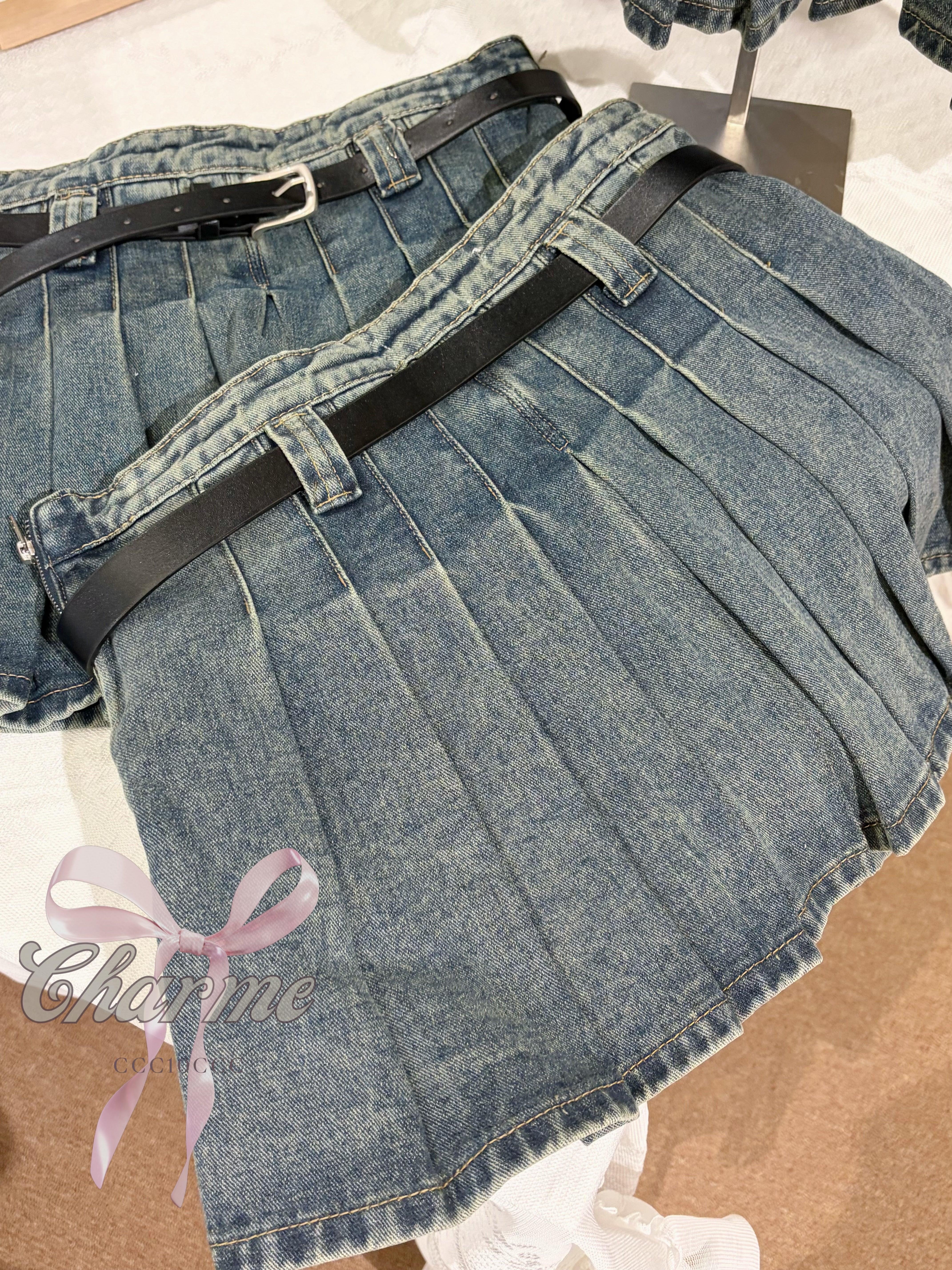 Lullaby Denim Skirt