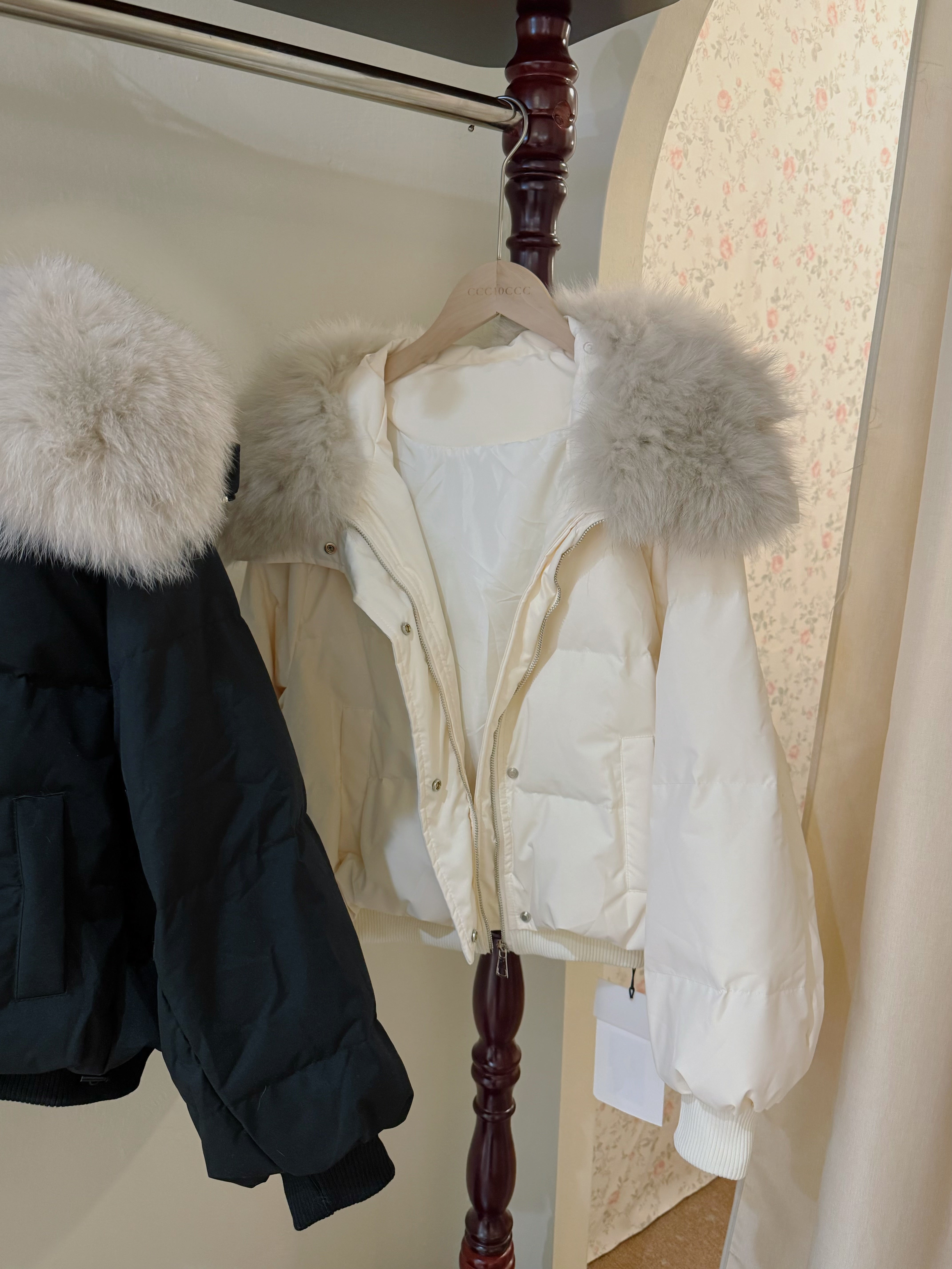 Velours Puffer jacket