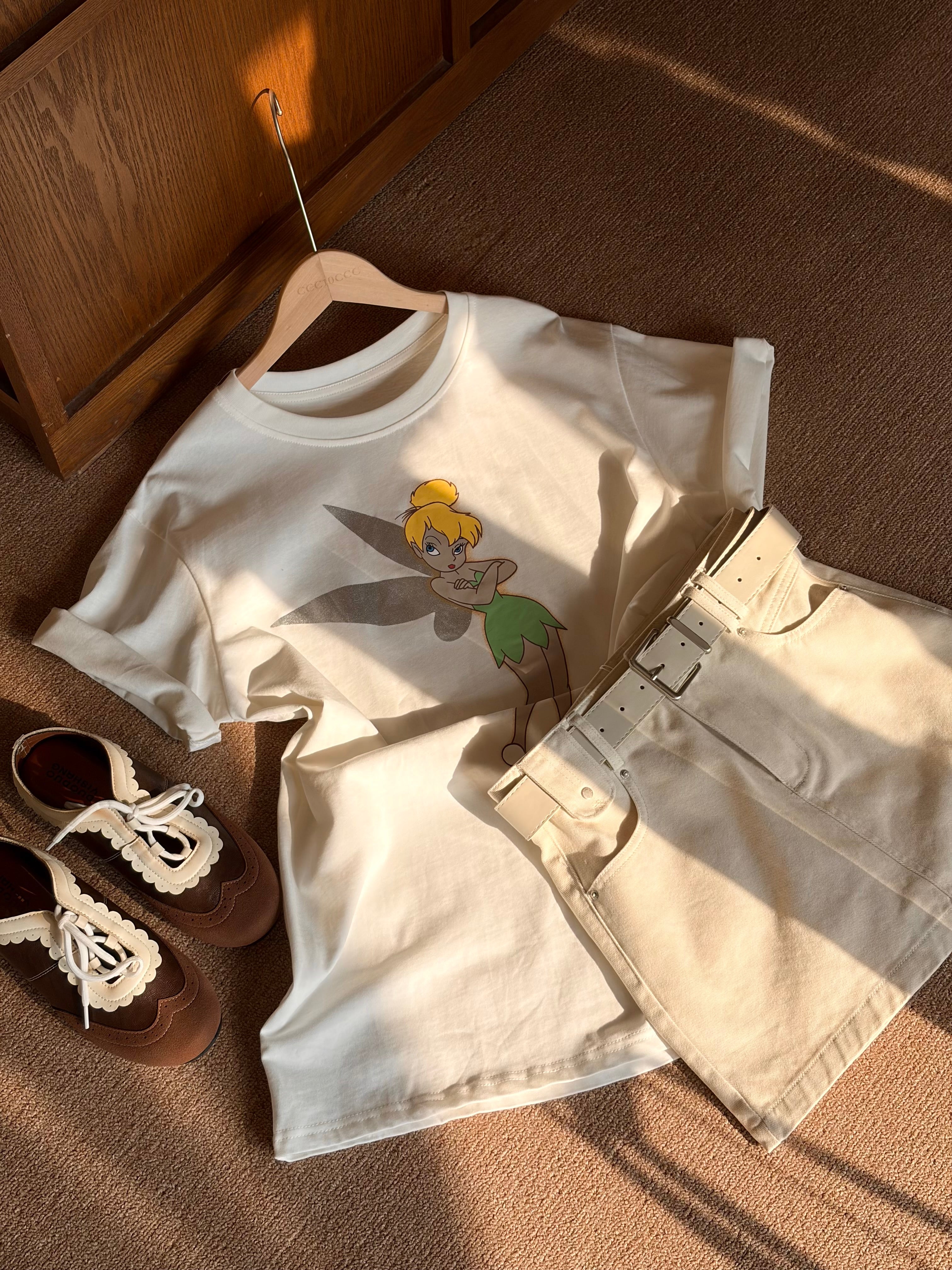 FAIRY GRAPHIC OVERSIZED TEE