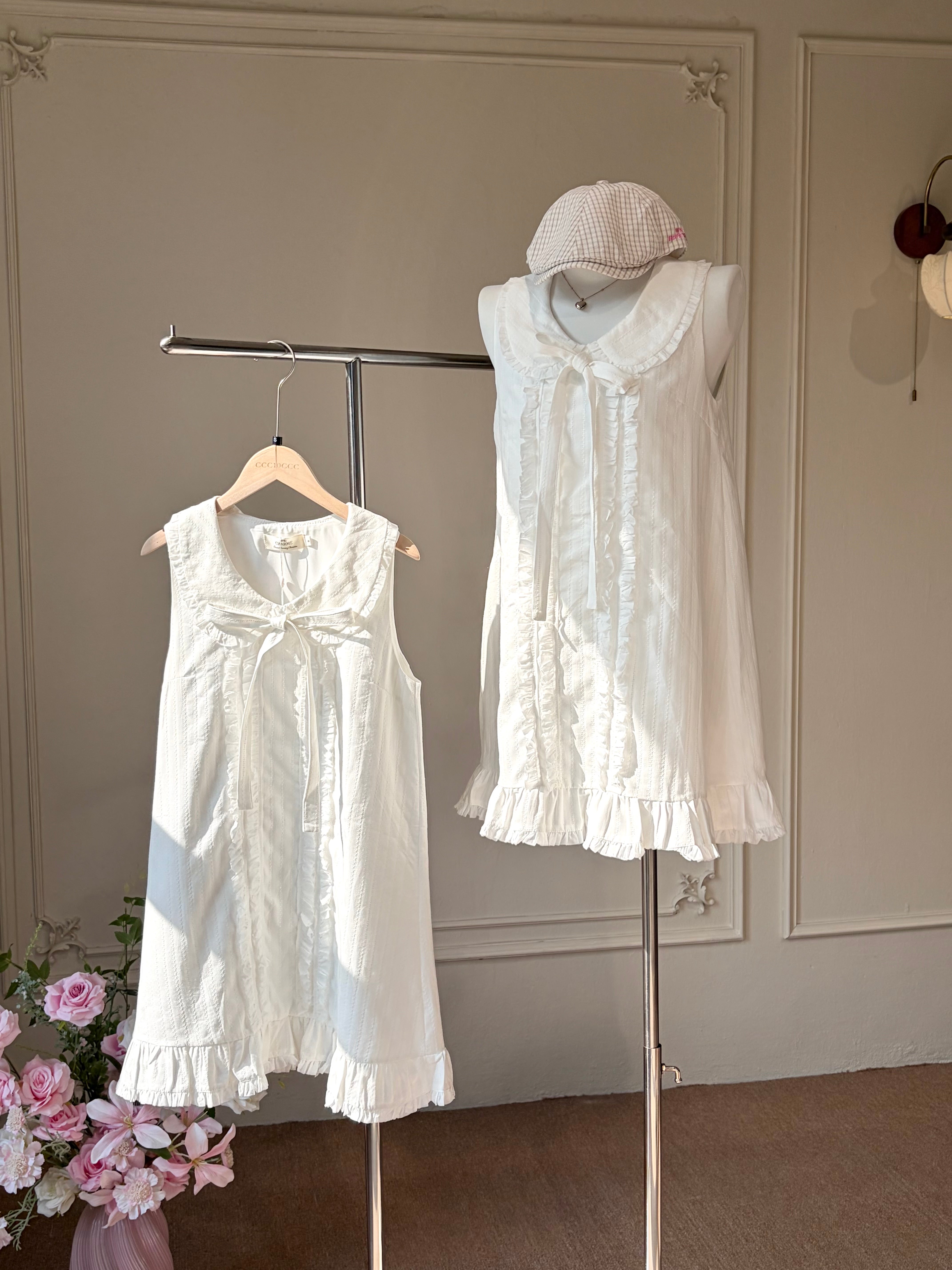 ELODIE RUFFLE DRESS