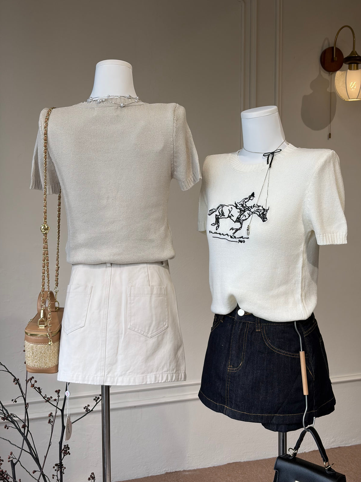Camille Equestrian Knit Top