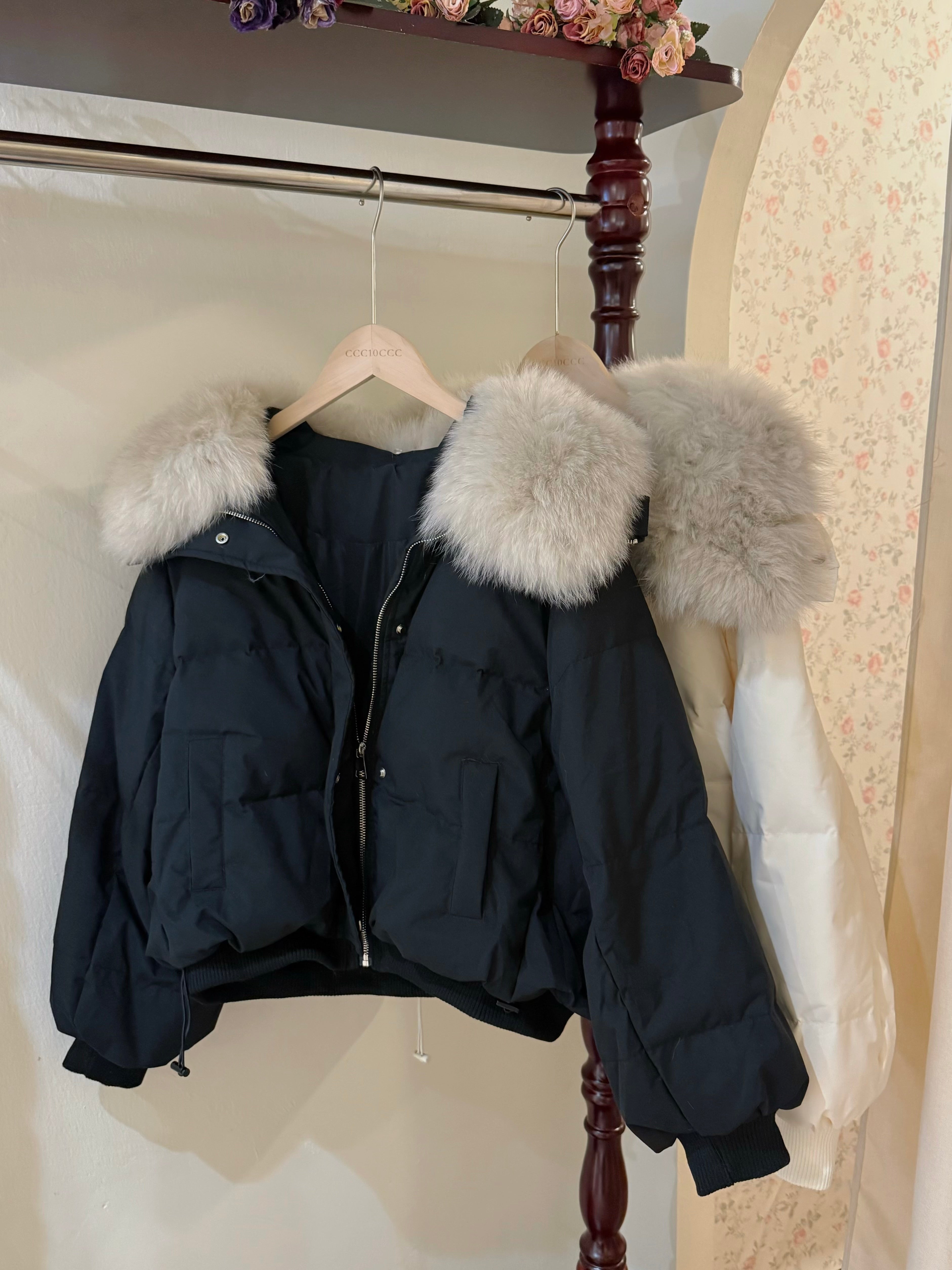Velours Puffer jacket