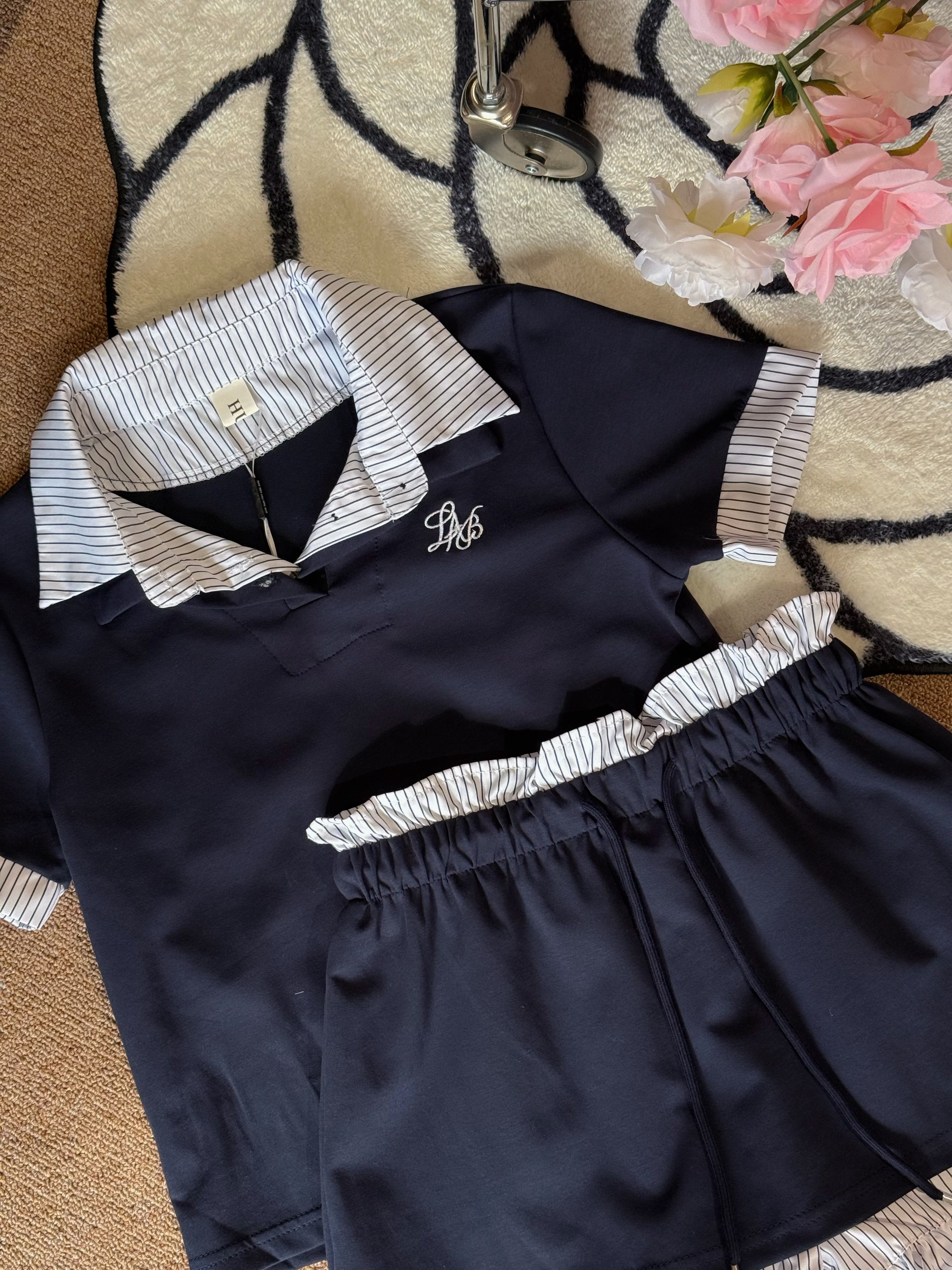 Varsity Ruffle Set