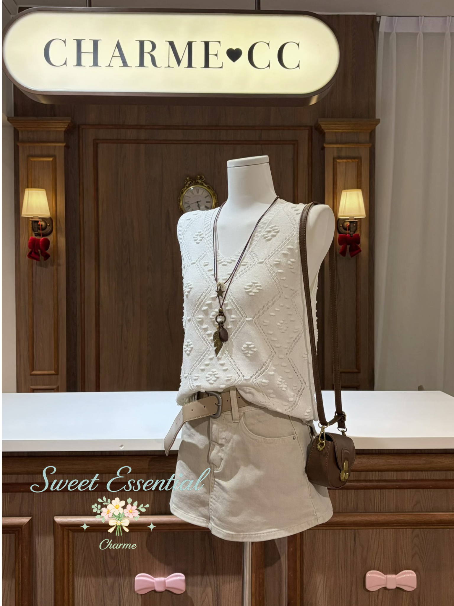 Clover Knit Vest