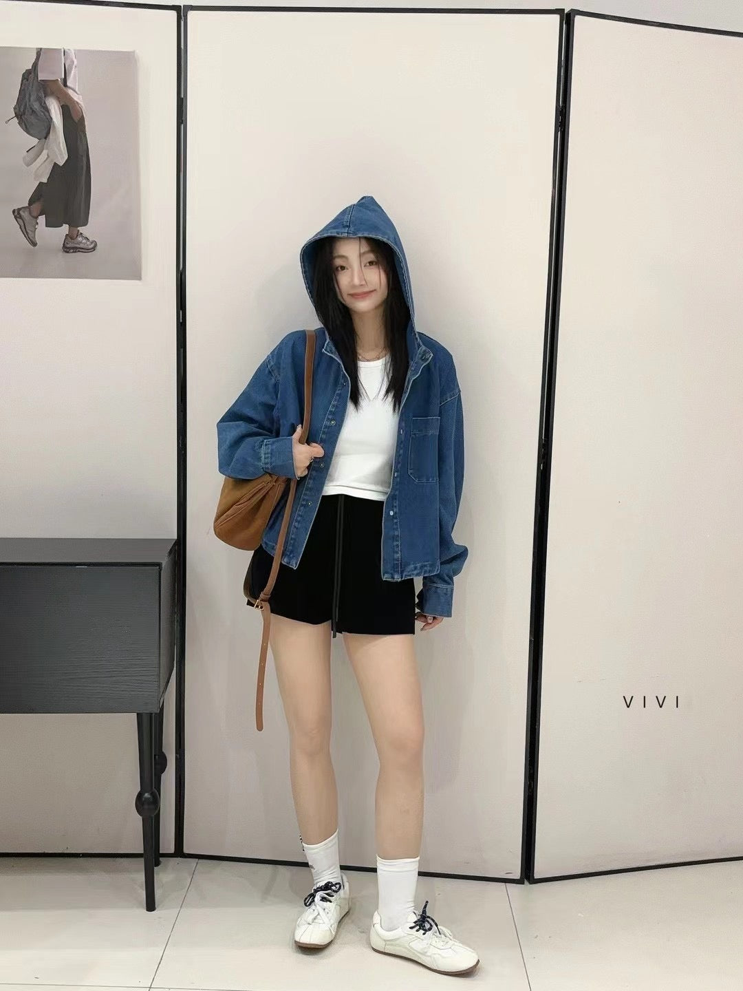 Pippa Denim Hooded Jacket