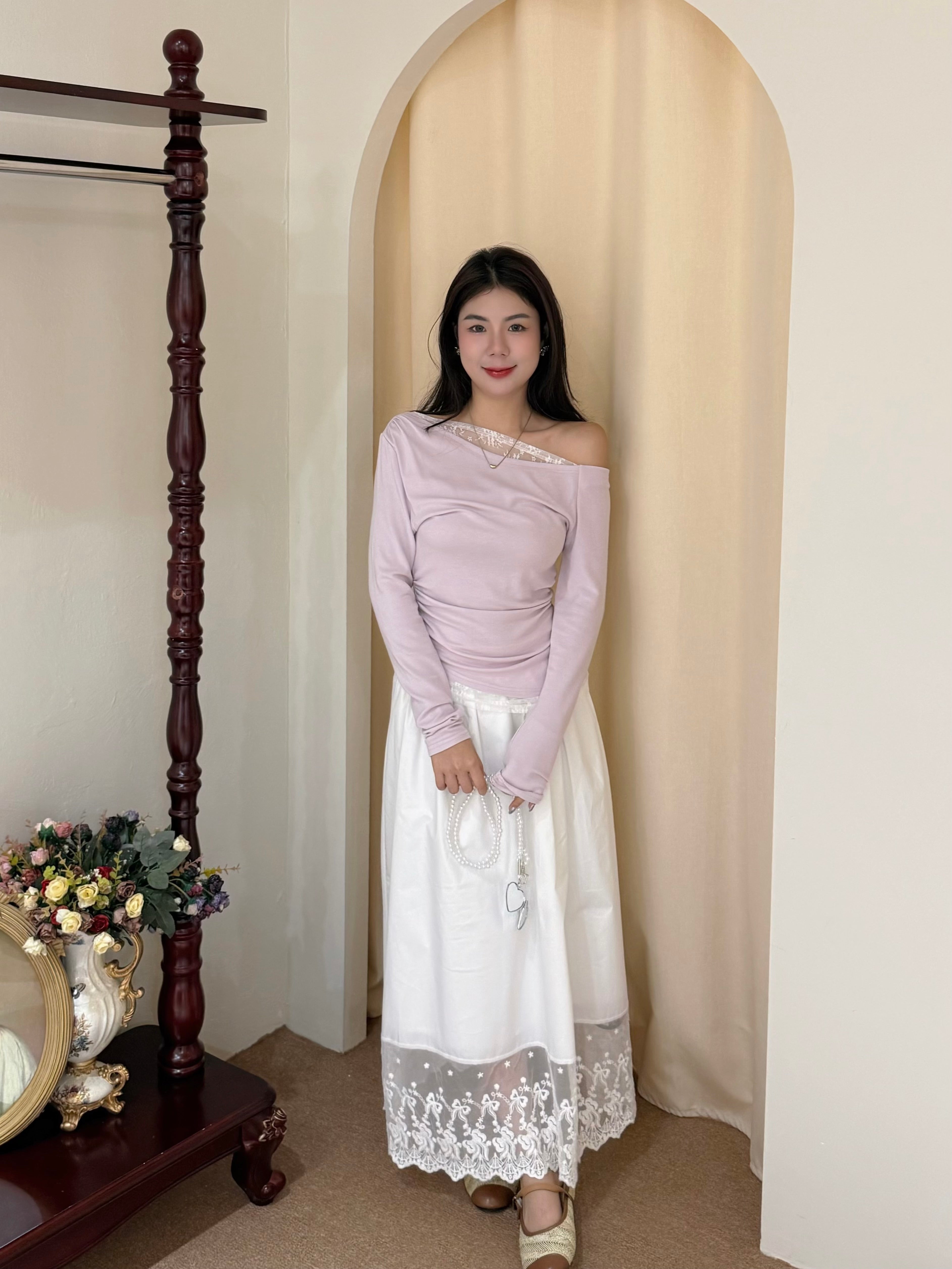 Serene Lace Top