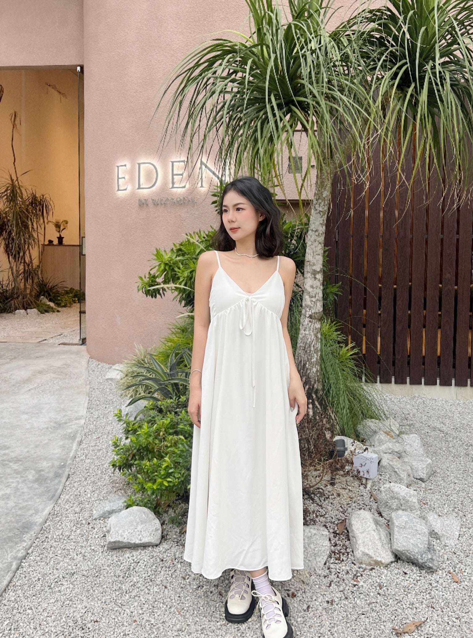 𝘾𝙃𝘼𝙍𝙈𝙀 Constance Dress（Grey）