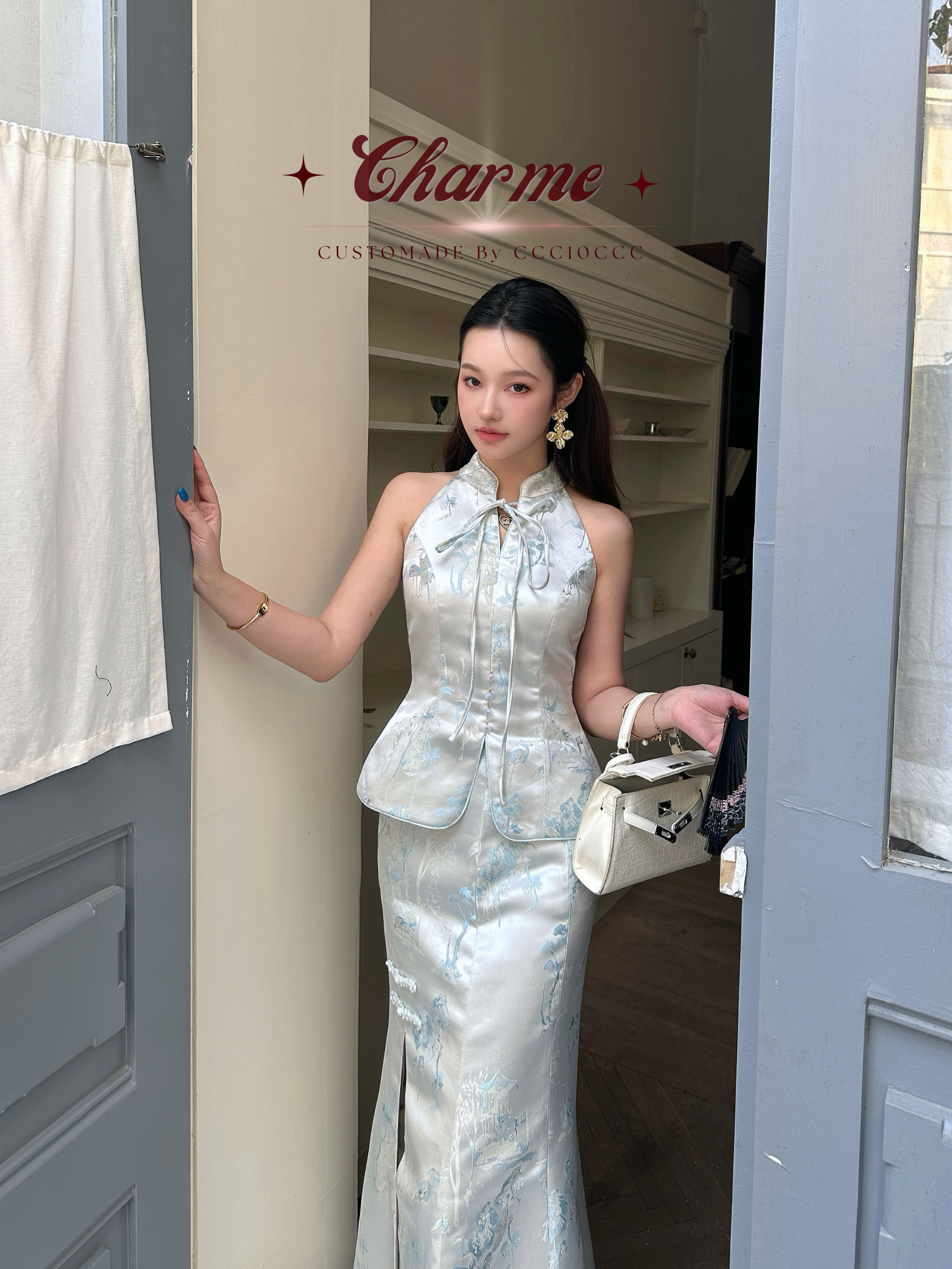 Jade Qipao 玉鹿吟 · 女套装
