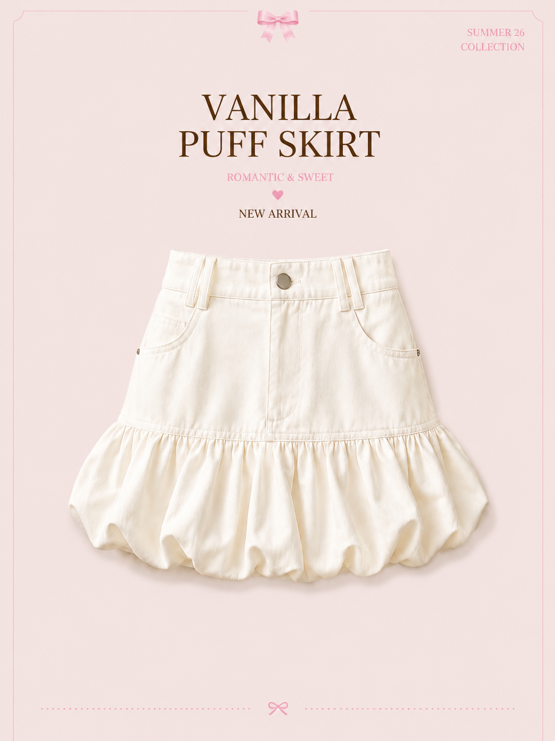 Vanilla Puff Skirt
