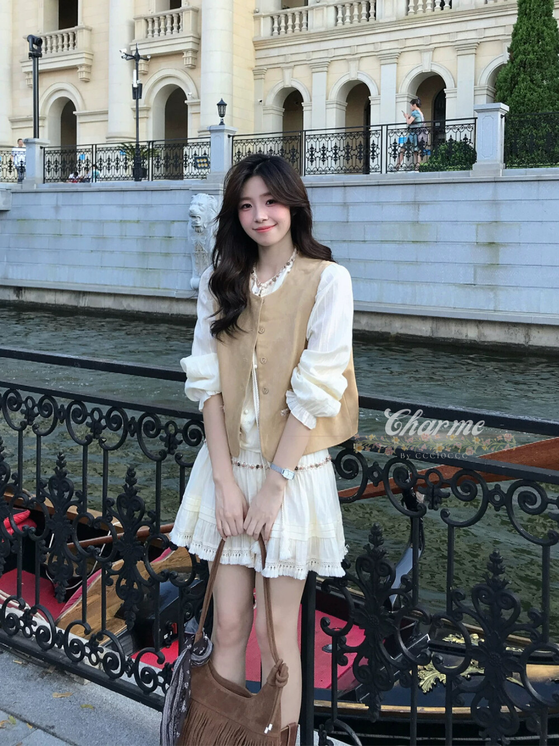 Sylvie Set (3in1) Vest+Shirt+Skirt