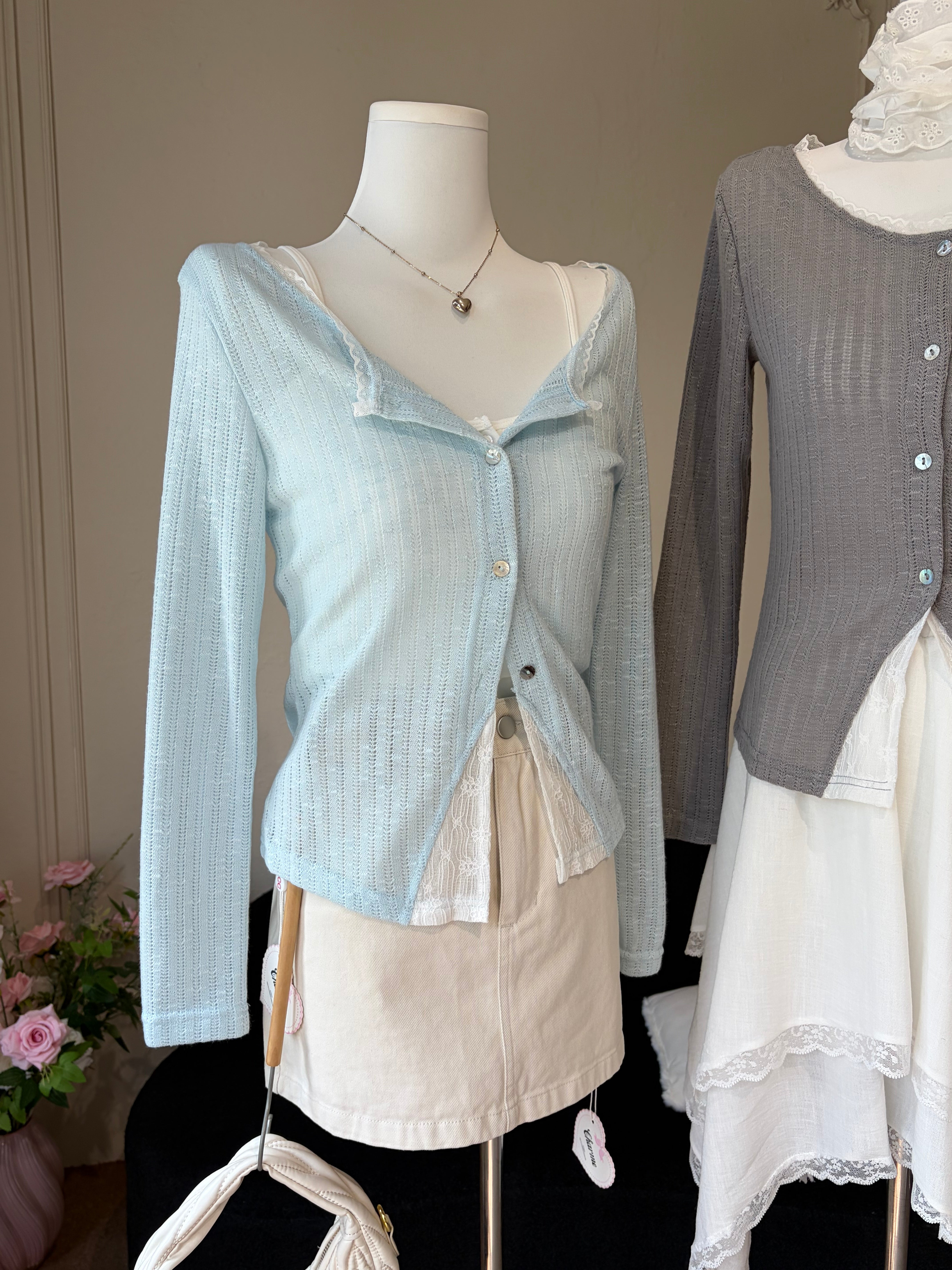 Belle’s Denim Mini Skirt (with Belt)