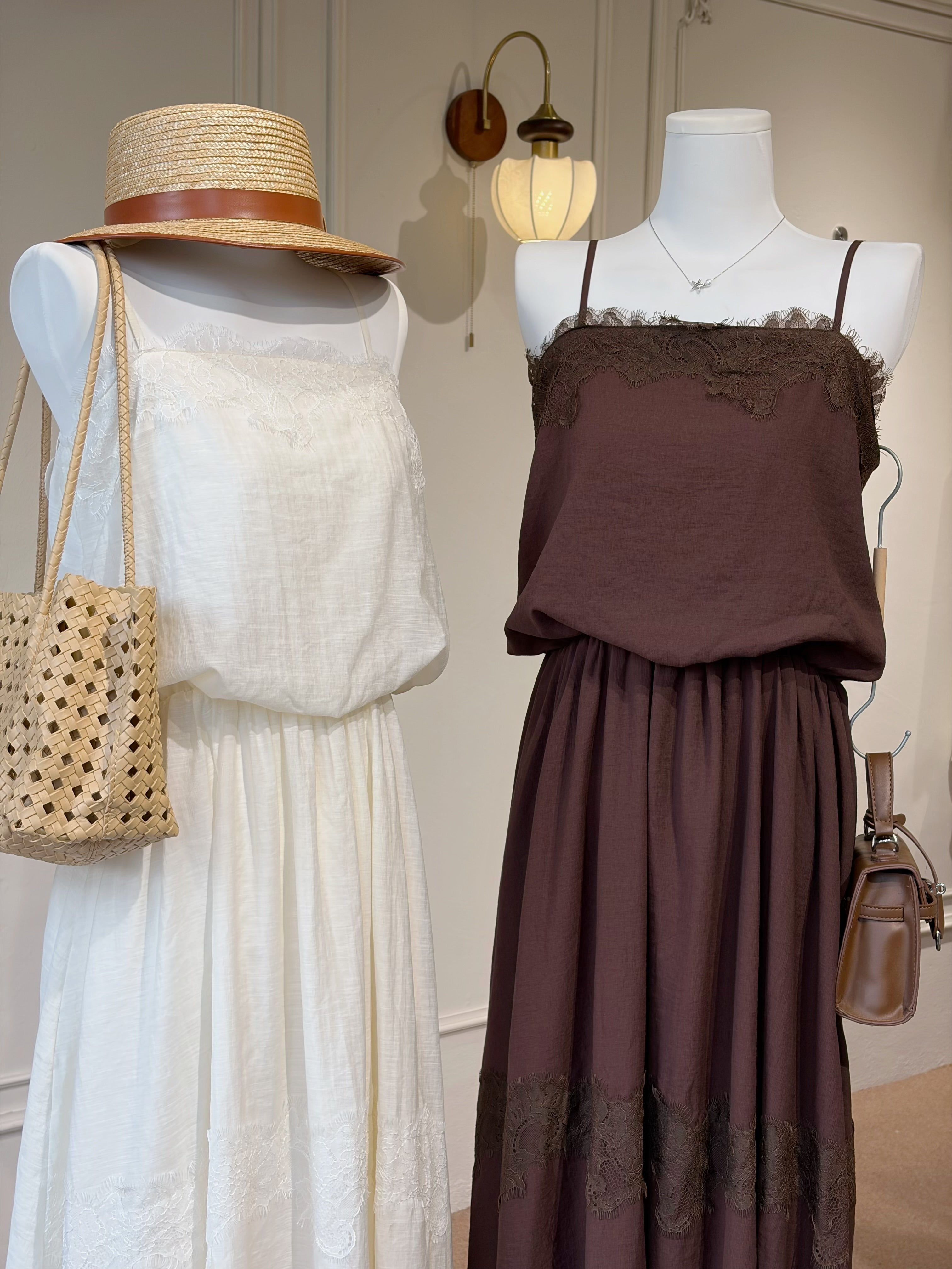 Lace Cami Maxi Dress