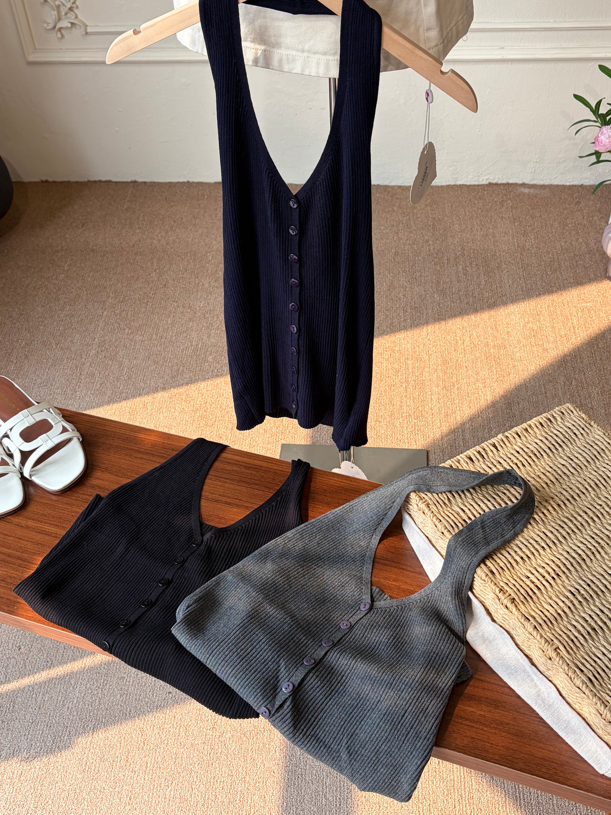 Blair Button Knit