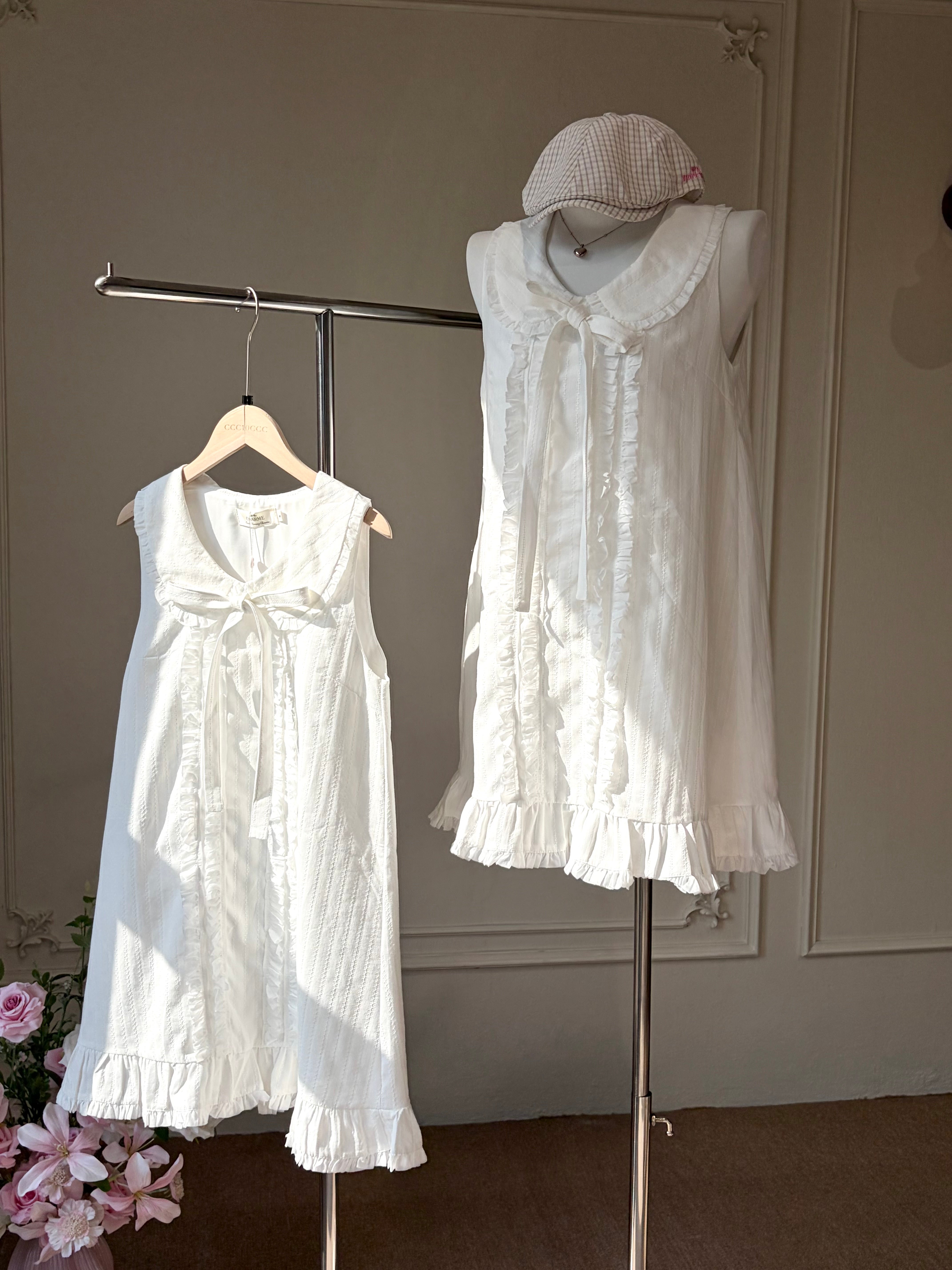 ELODIE RUFFLE DRESS