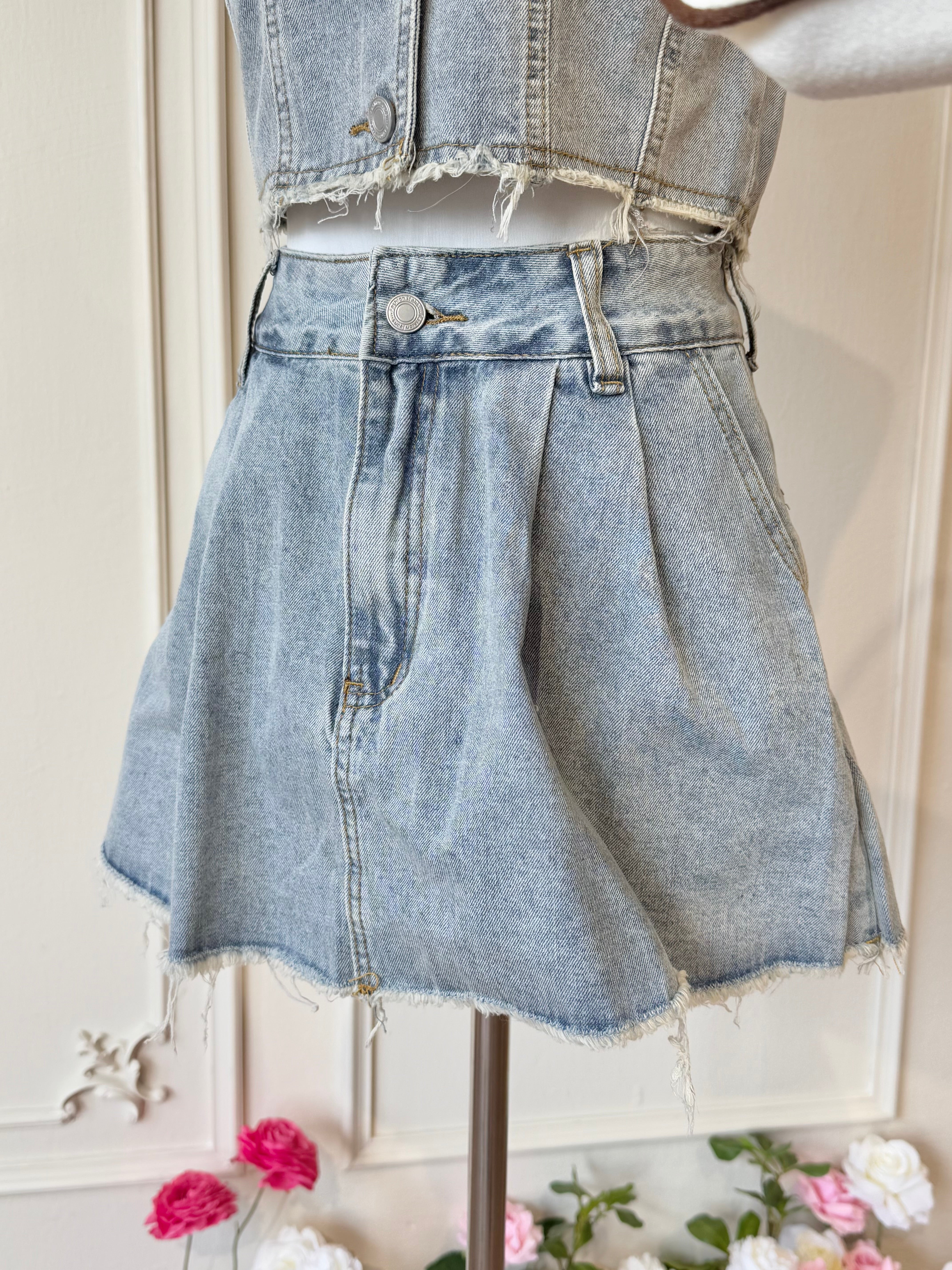 Bess Denim Set