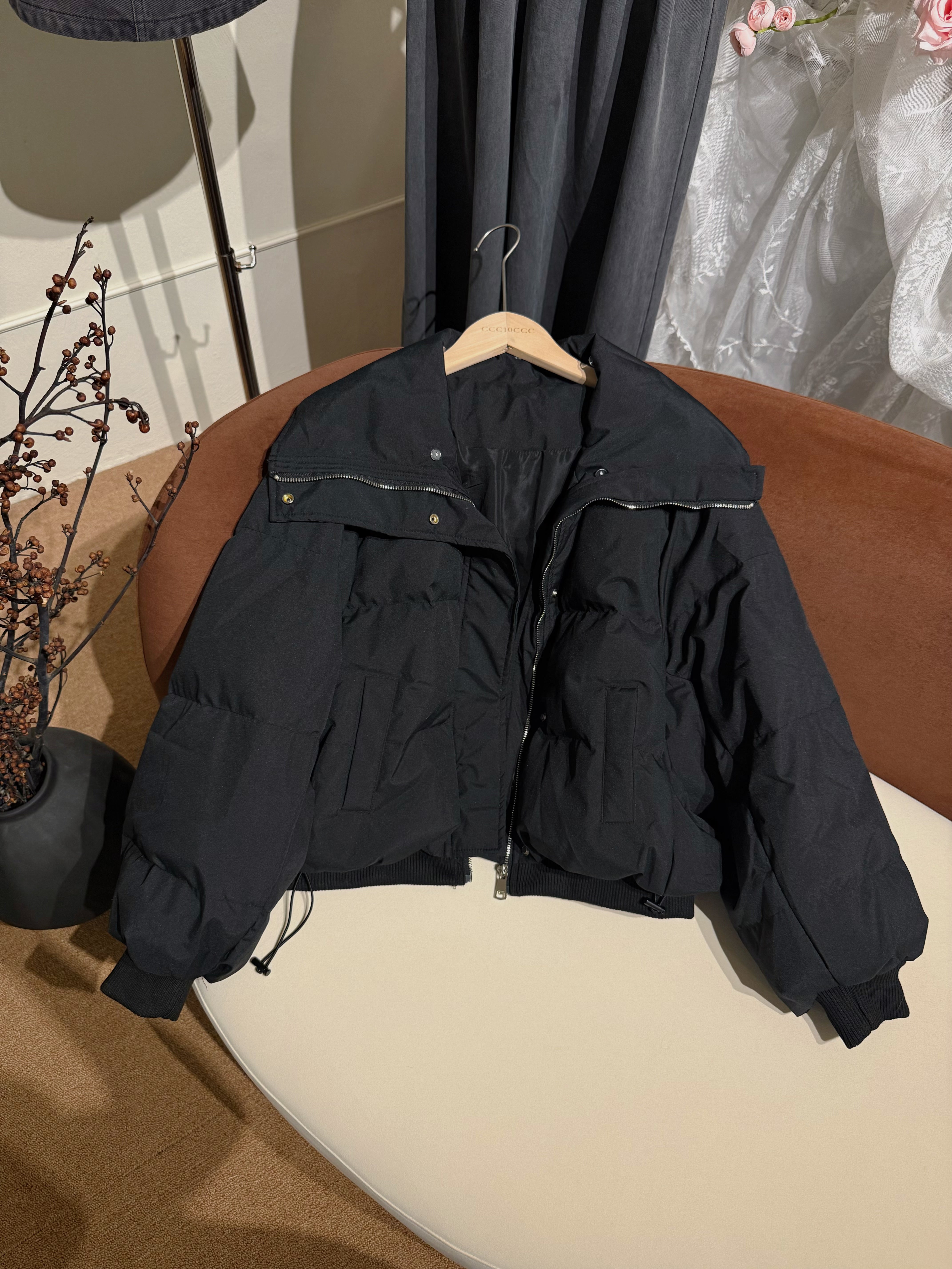 Velours Puffer jacket