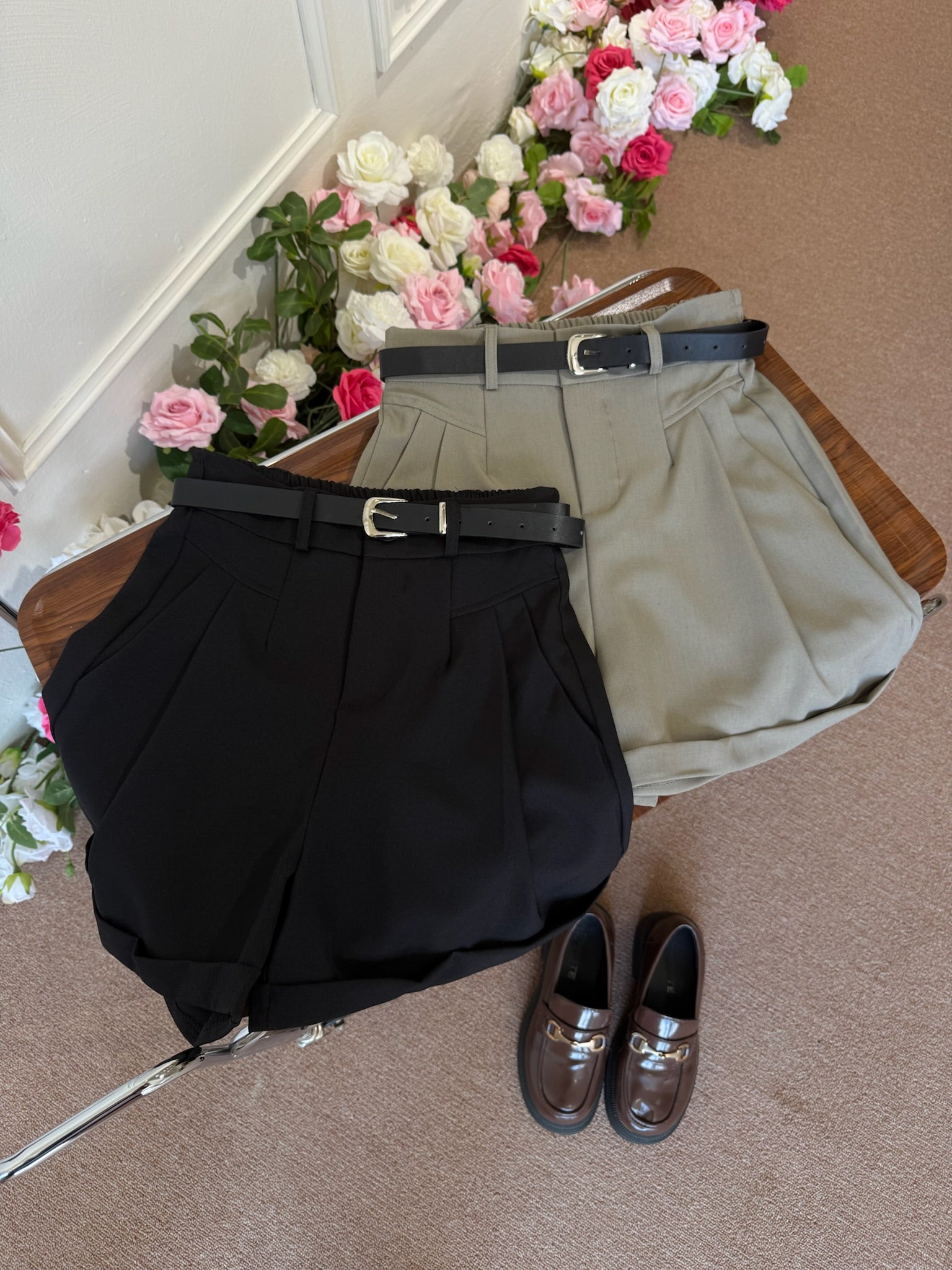 Mallory Short【free belt】