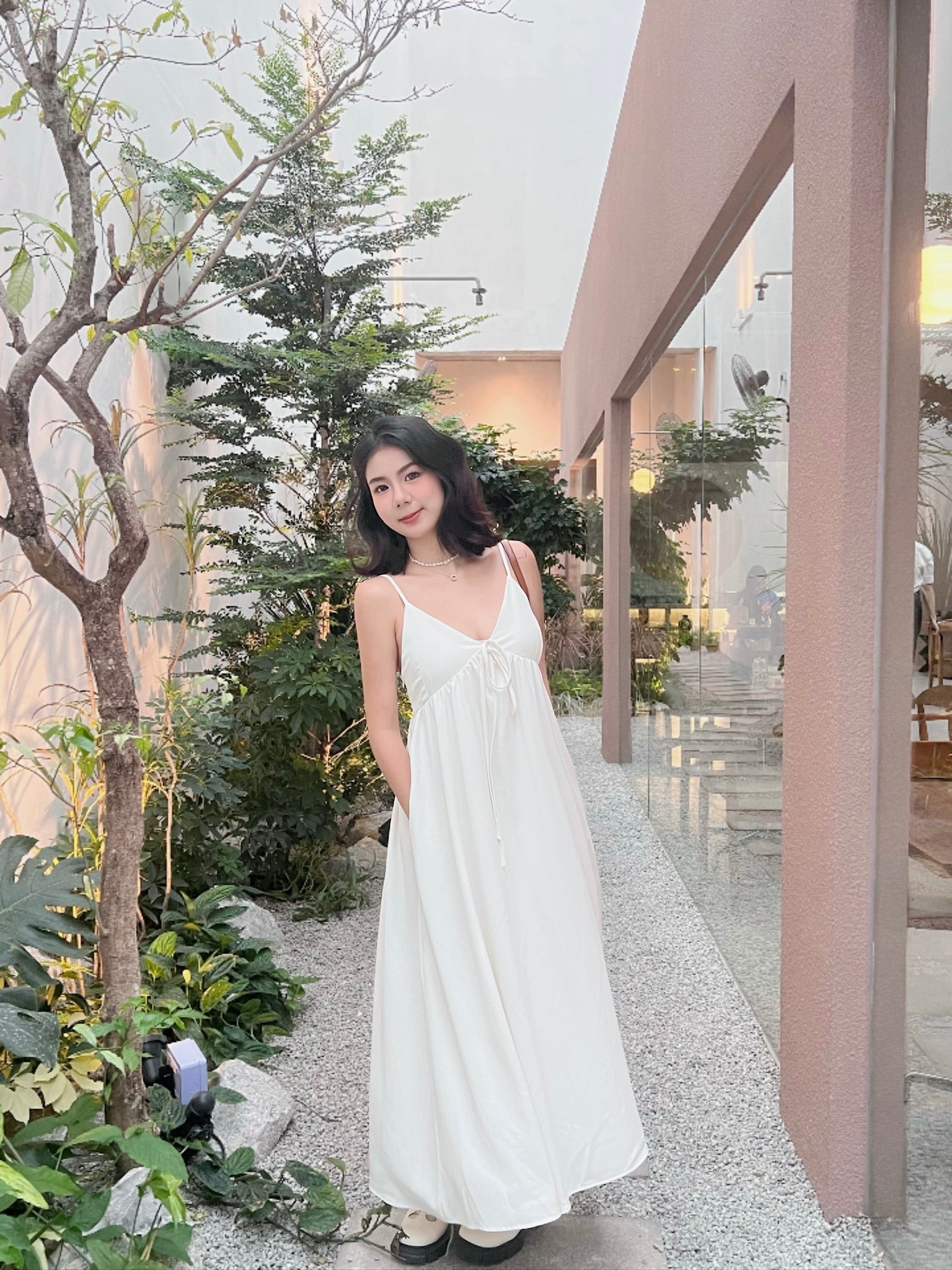 𝘾𝙃𝘼𝙍𝙈𝙀 Constance Dress（Grey）