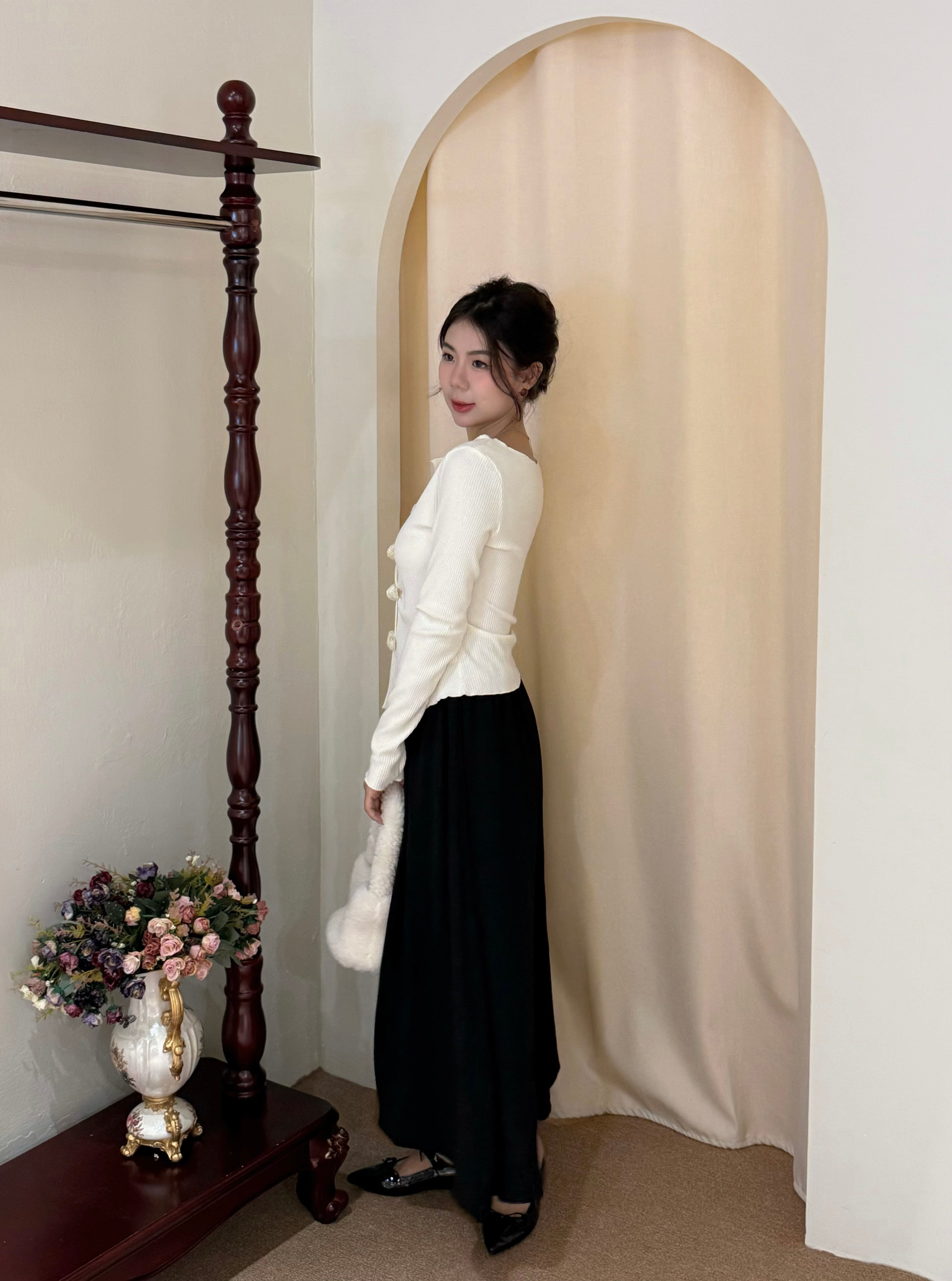 Rose Knit Top