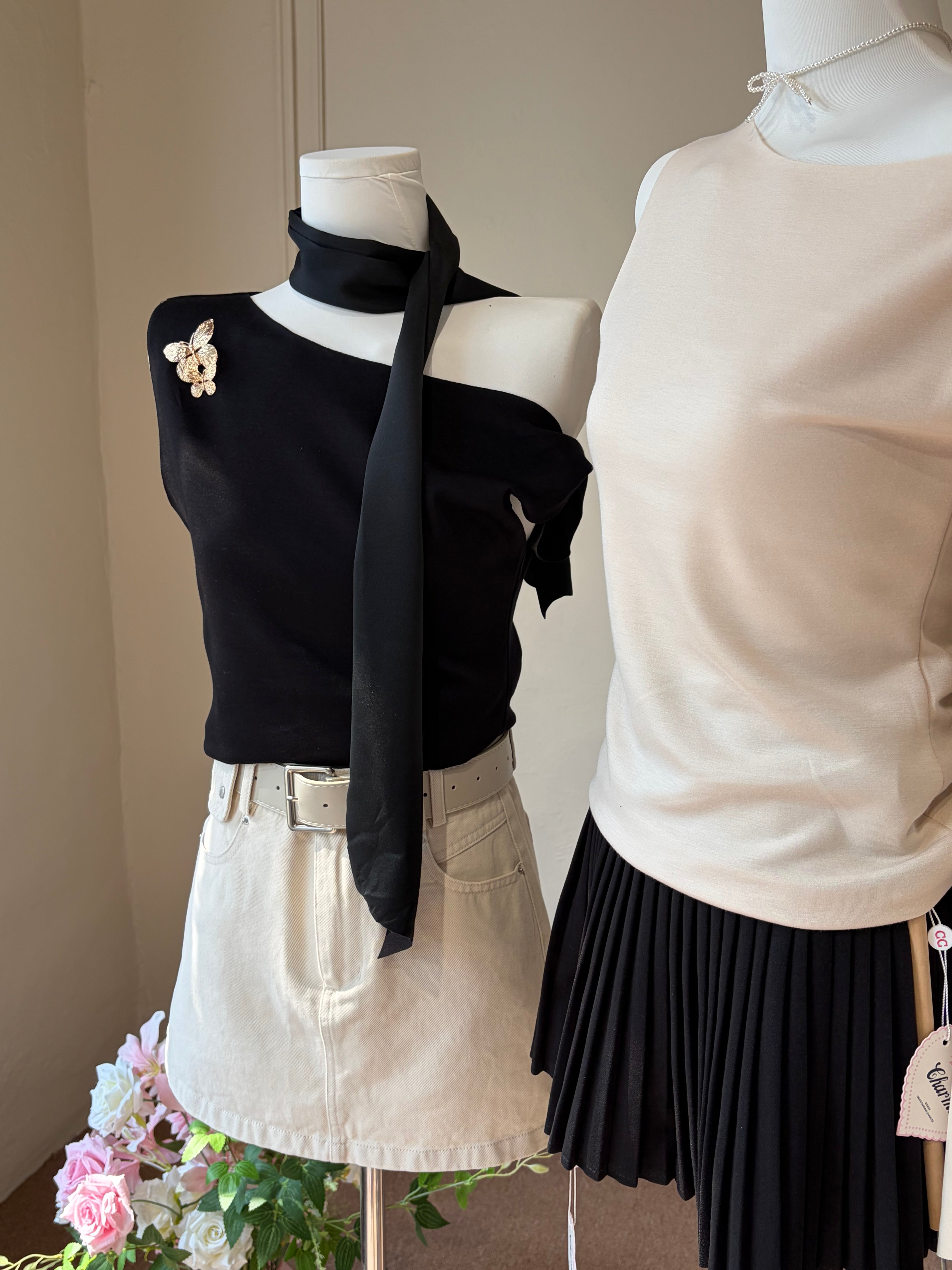 Vivienne Scarf Top