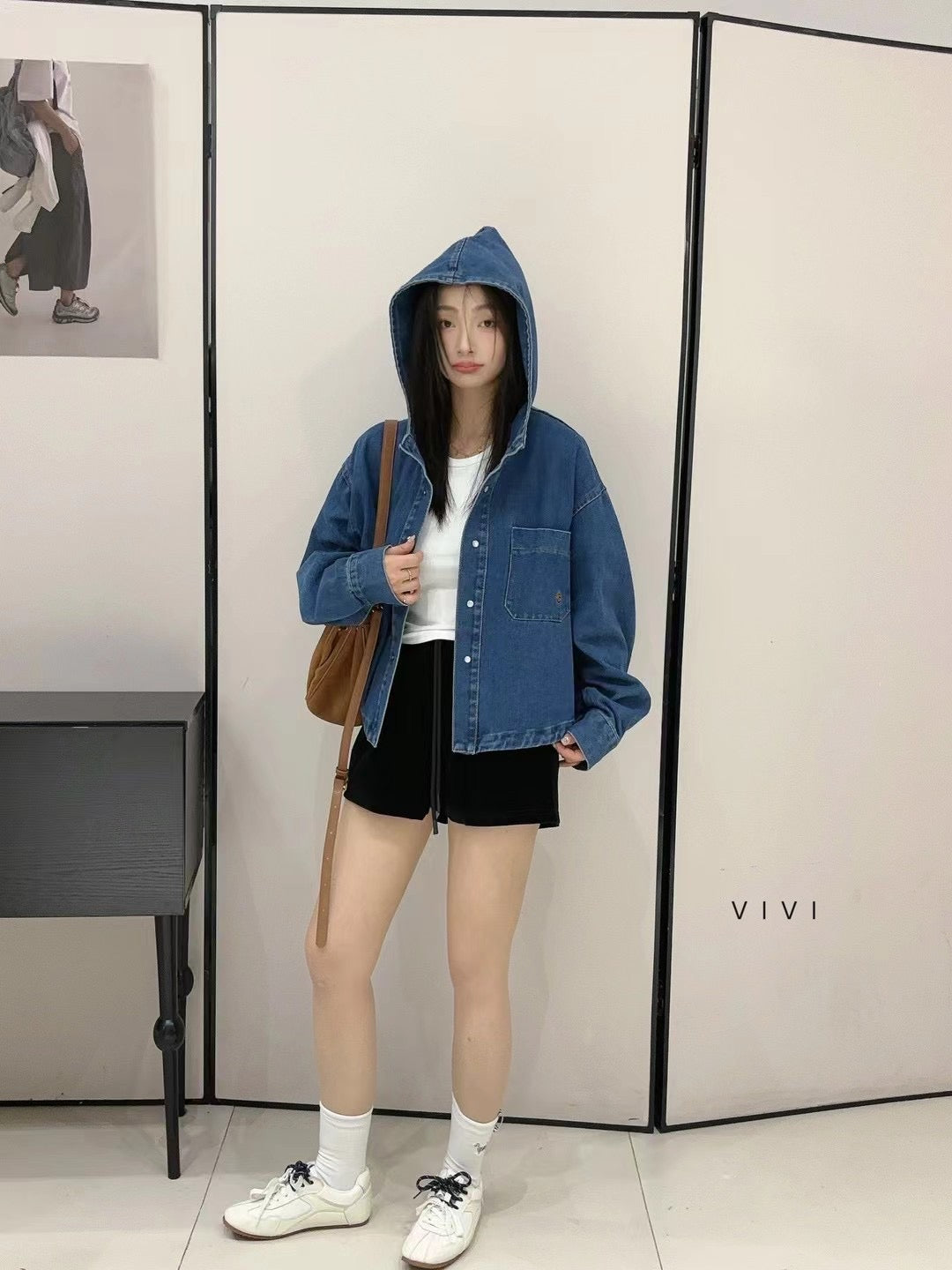 Pippa Denim Hooded Jacket