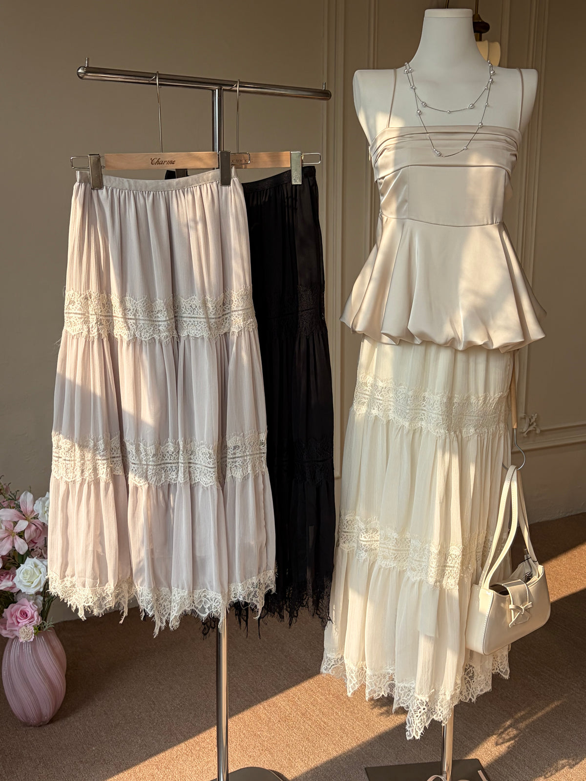 Celeste Lace Maxi Skirt