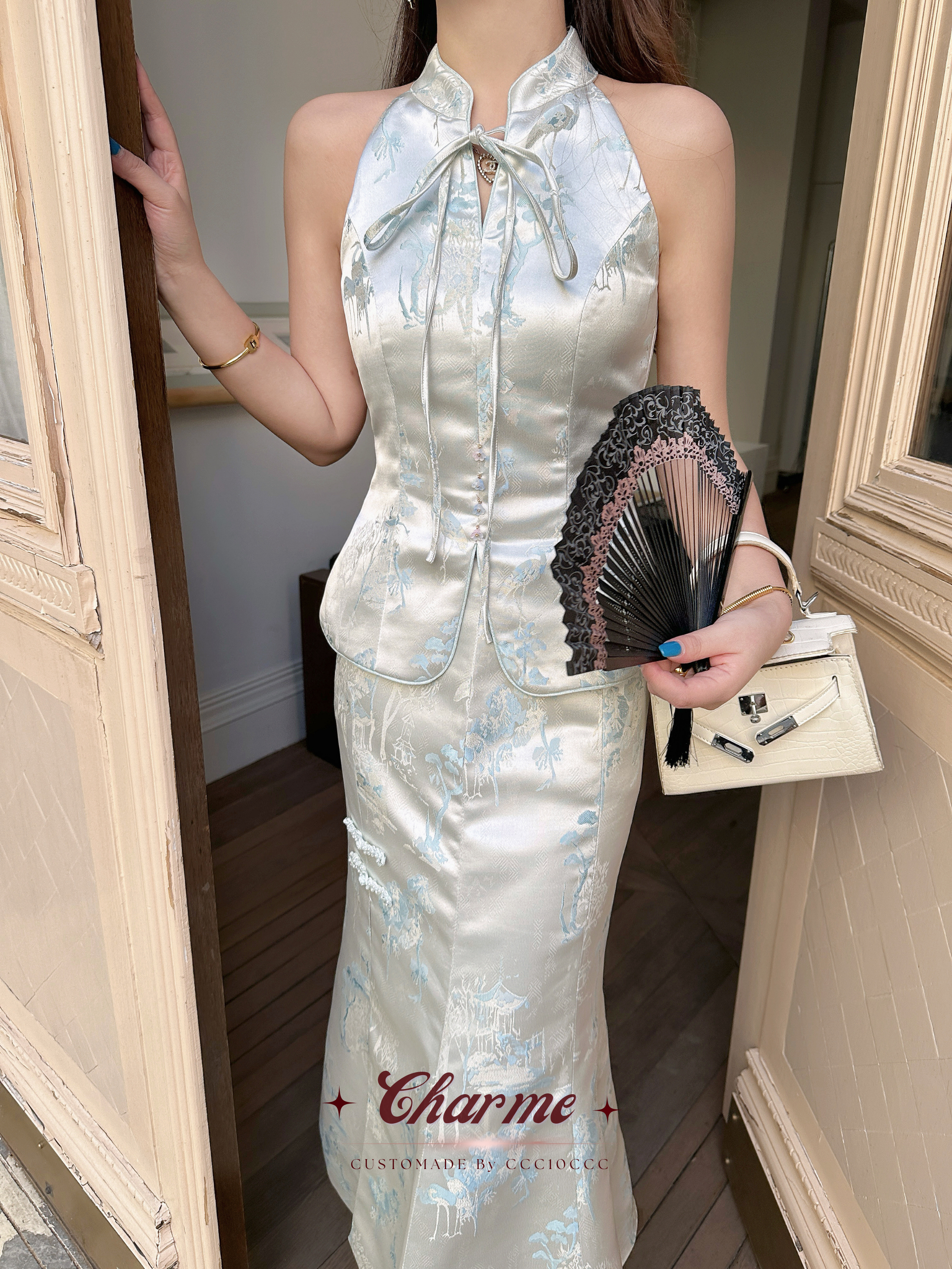 Jade Qipao 玉鹿吟 · 女套装