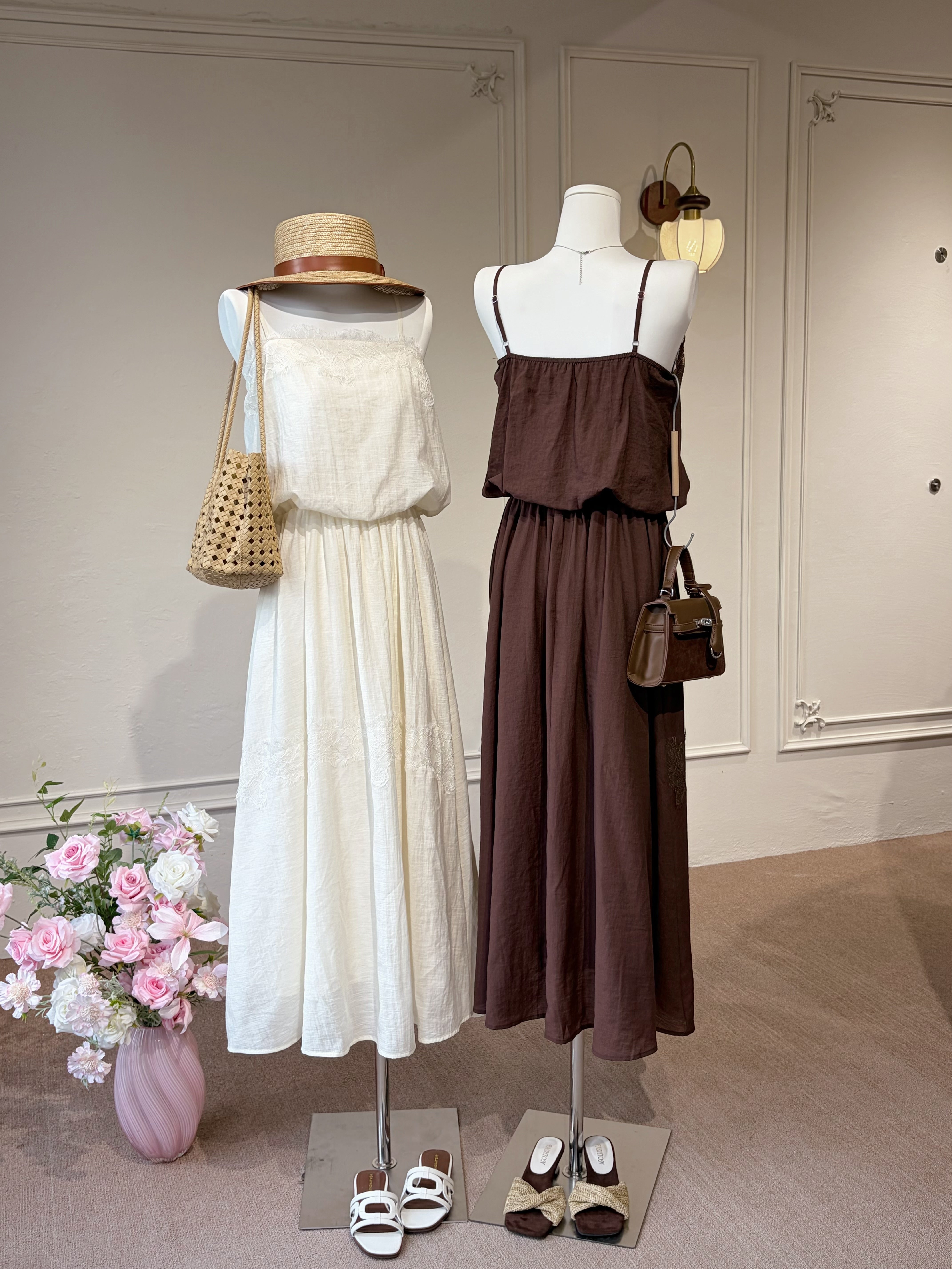 Lace Cami Maxi Dress