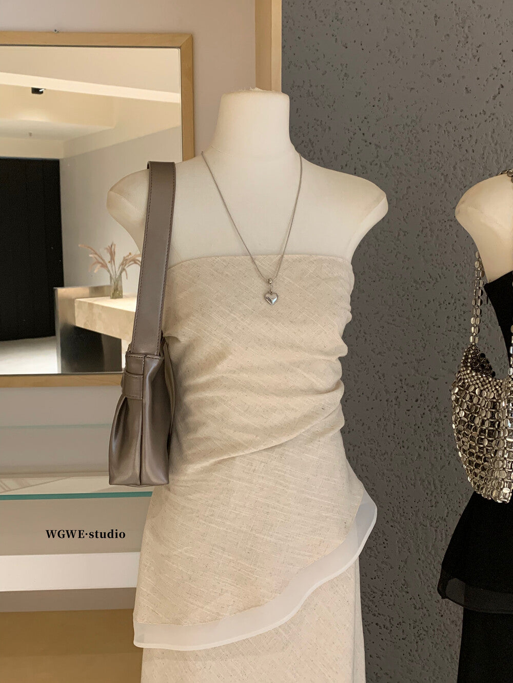 Yamy Set (Top+Skirt) 亚麻滴!