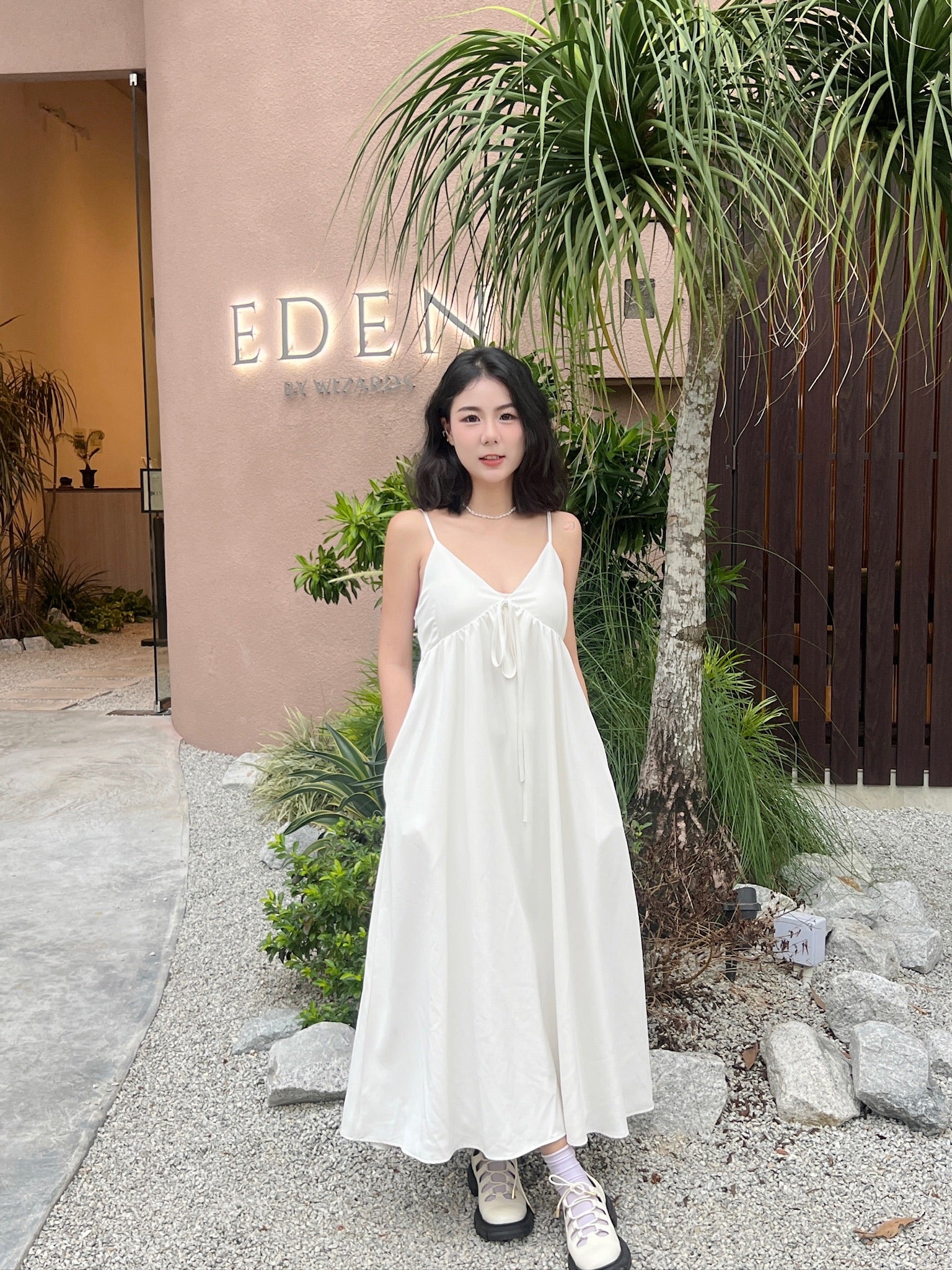 𝘾𝙃𝘼𝙍𝙈𝙀 Constance Dress（Grey）