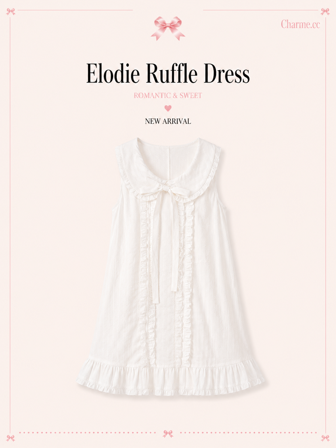 ELODIE RUFFLE DRESS