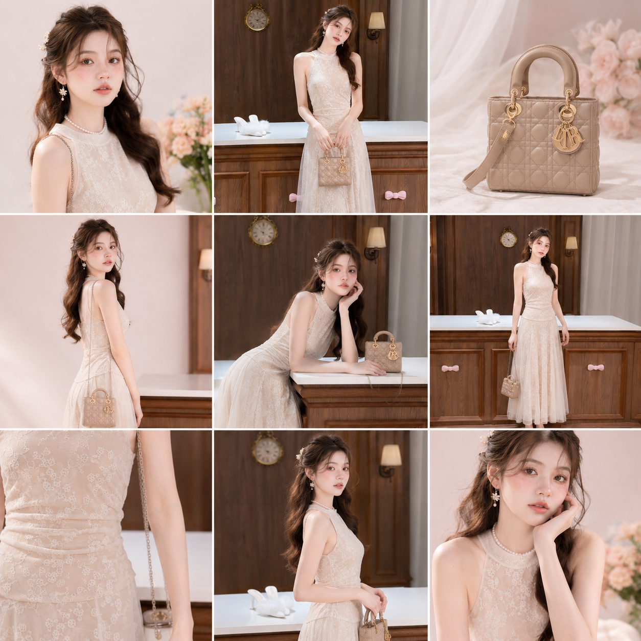 Moonlit Lace Maxi Dress