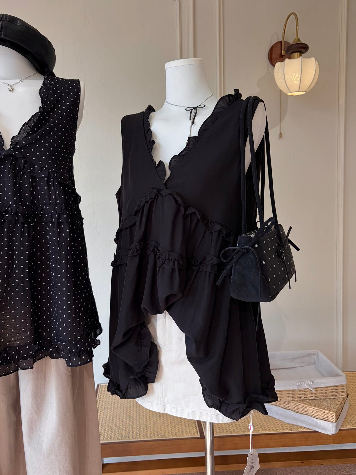 Camille Ruffle Top