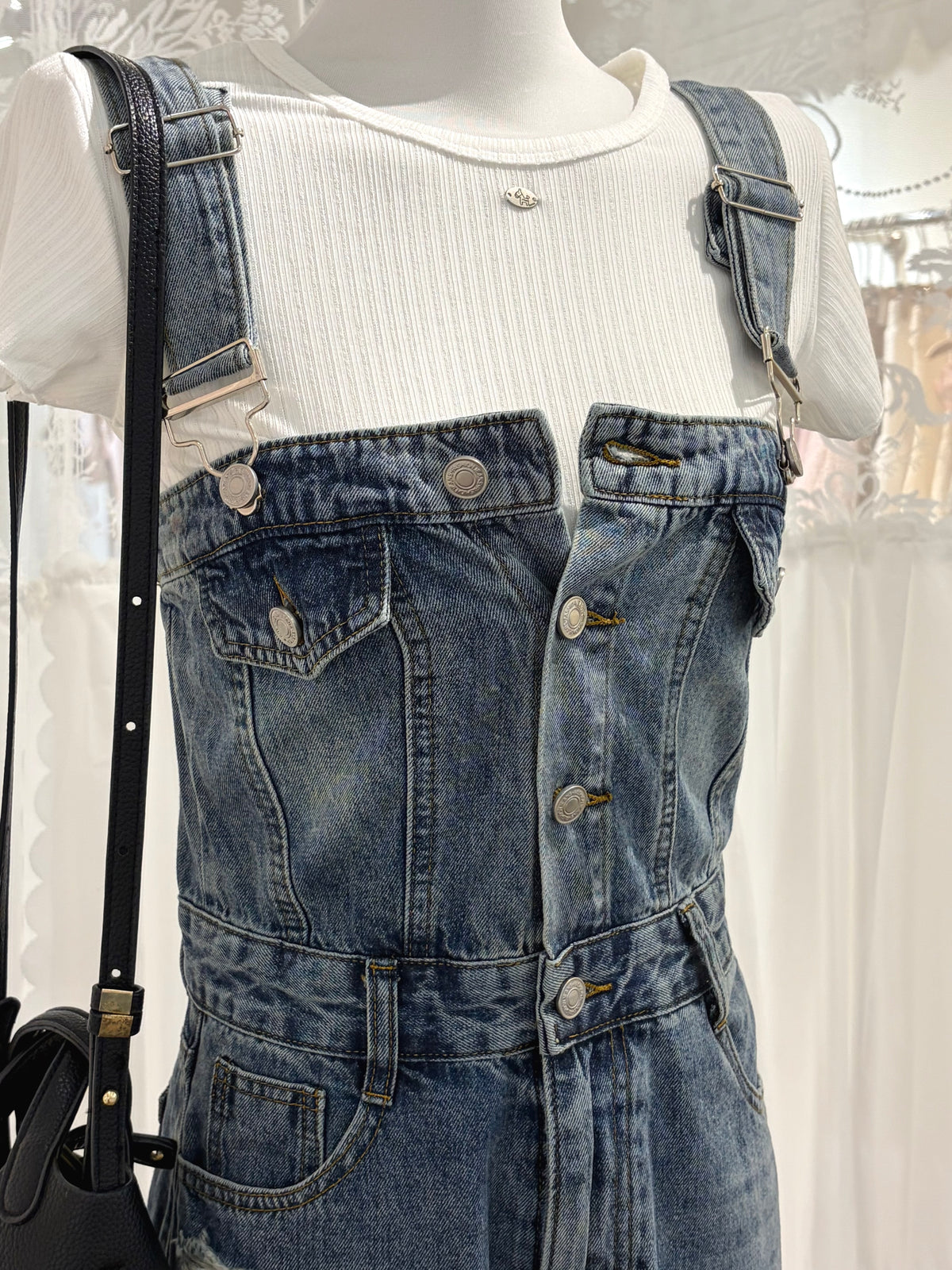 Brielle Denim Overall