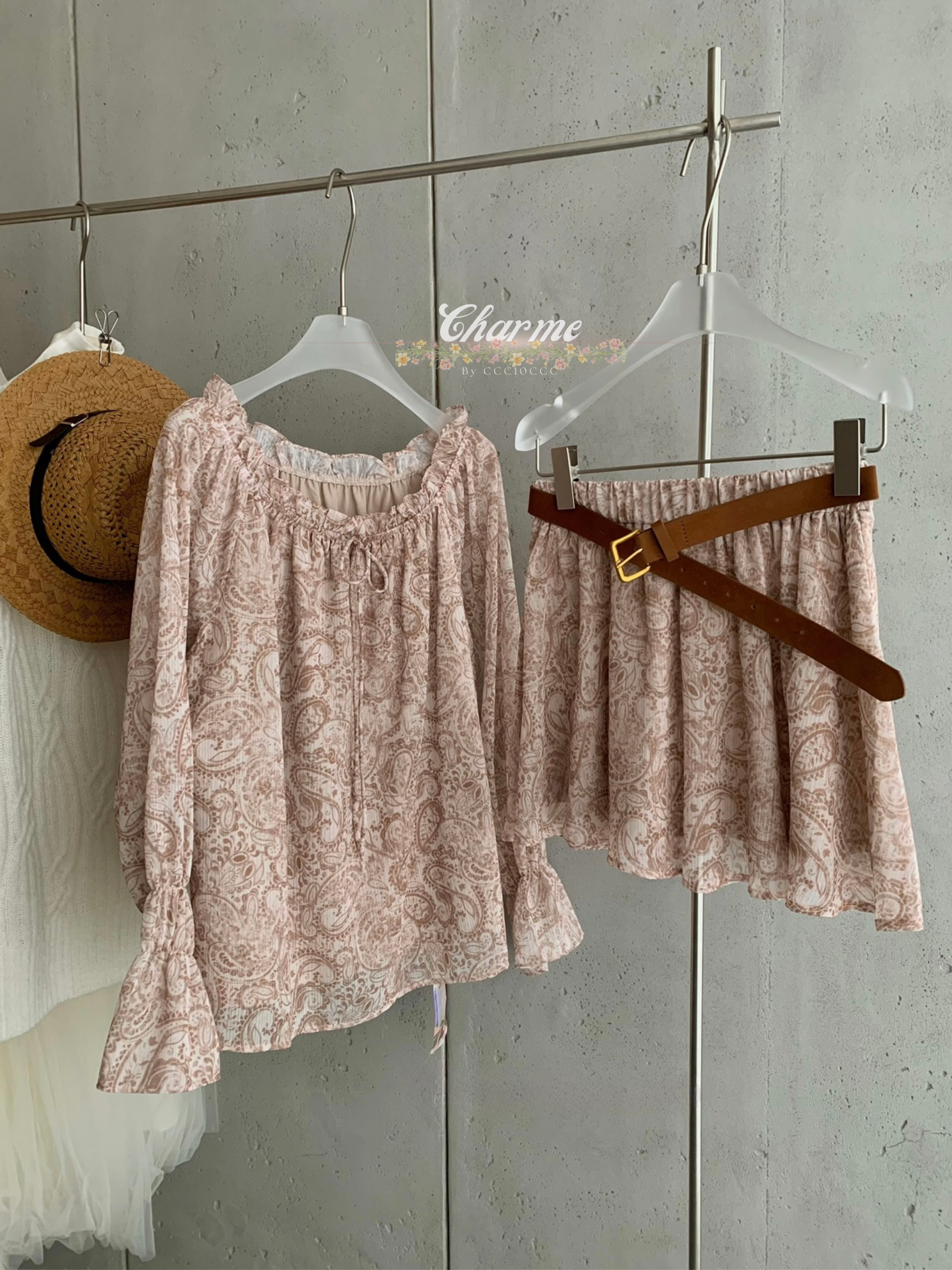 Celia Set with belt